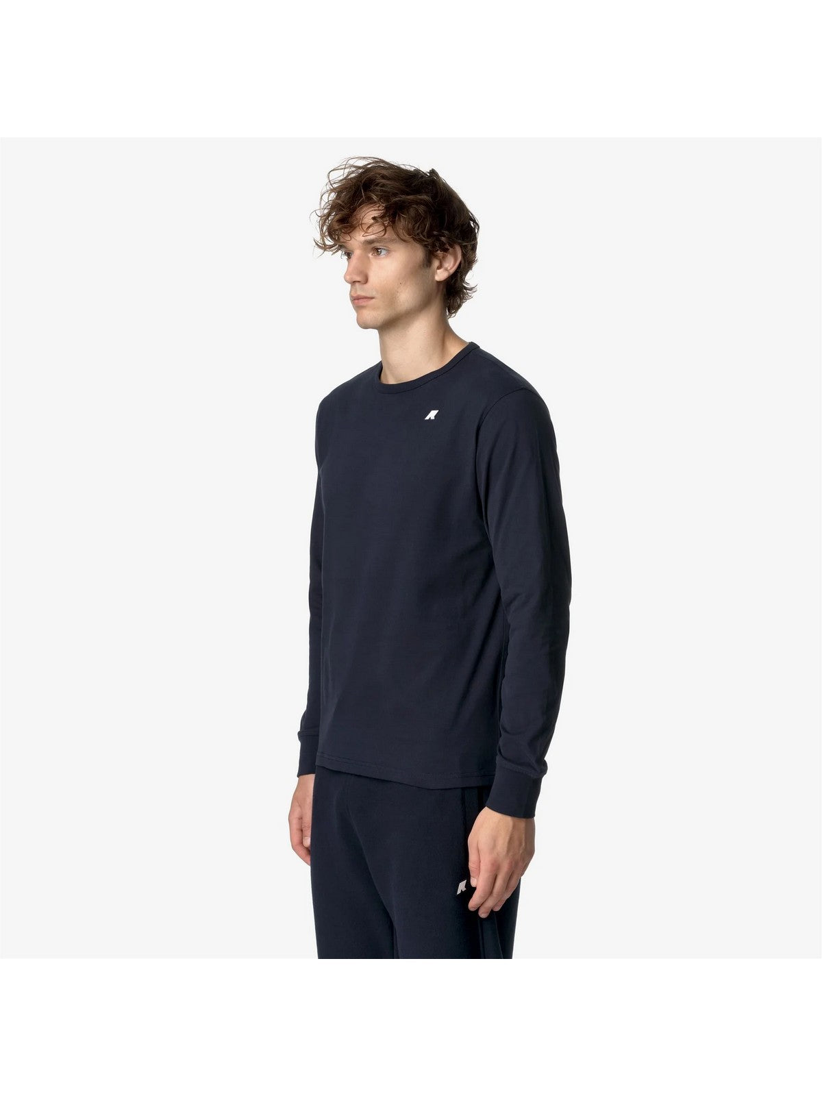 K-WAY T-Shirt e Polo Uomo ELMER JS PEACH K8136DW K89 BLUE DEPTH gioboutiqueweb