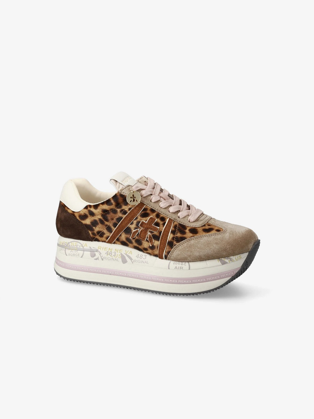PREMIATA Sneaker Donna BETH VAR 7741 ANIMALIER LEO