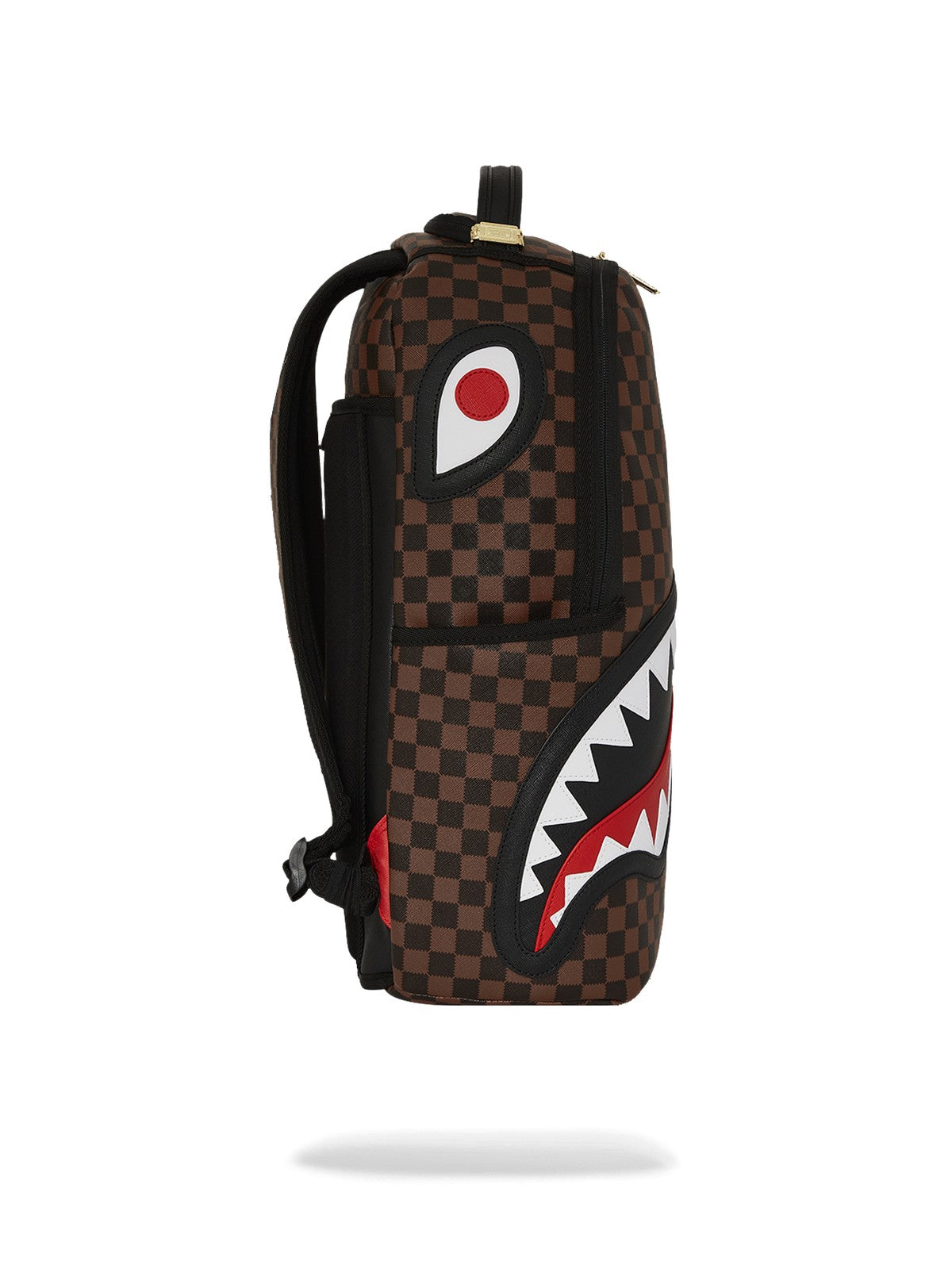SPRAYGROUND Zaino Uomo SAWTOOTH SHARKS IN PARIS DLXSV BACKPACK 910B7200NSZ MARRONE gioboutiqueweb