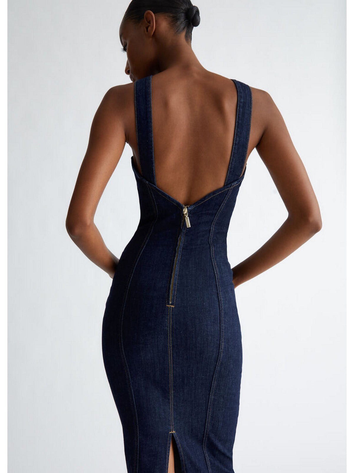 LIU JO BLUE DENIM Abito Donna UF4156D4925 77000 Blu gioboutiqueweb