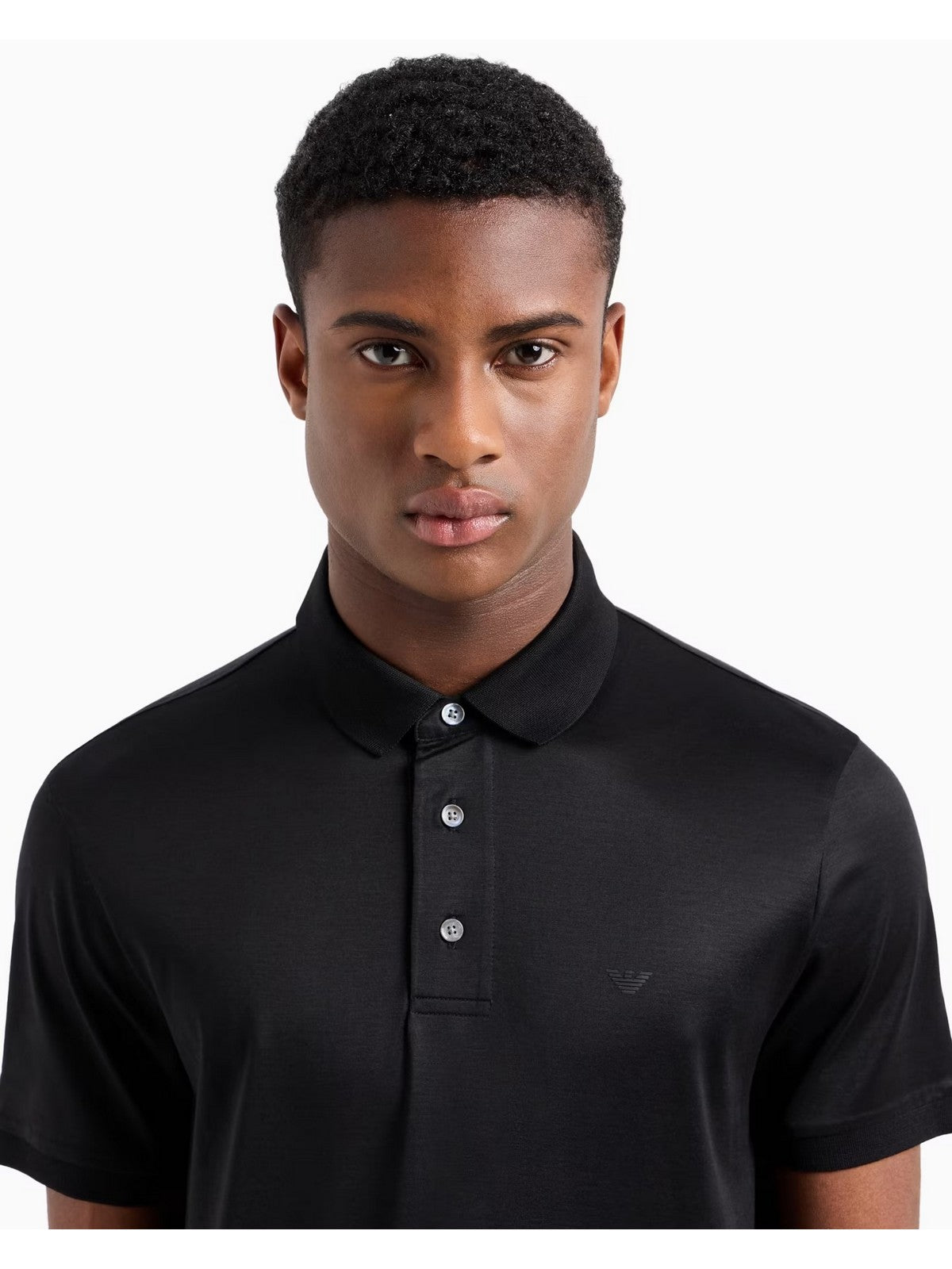 EMPORIO ARMANI Polo Uomo 8N1F96 1JUVZ 0999 Nero gioboutiqueweb