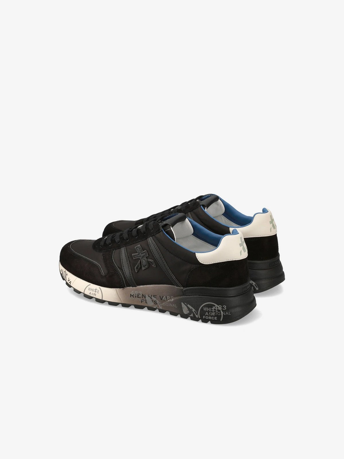 PREMIATA Sneaker Uomo LANDER VAR 7079 BLACK