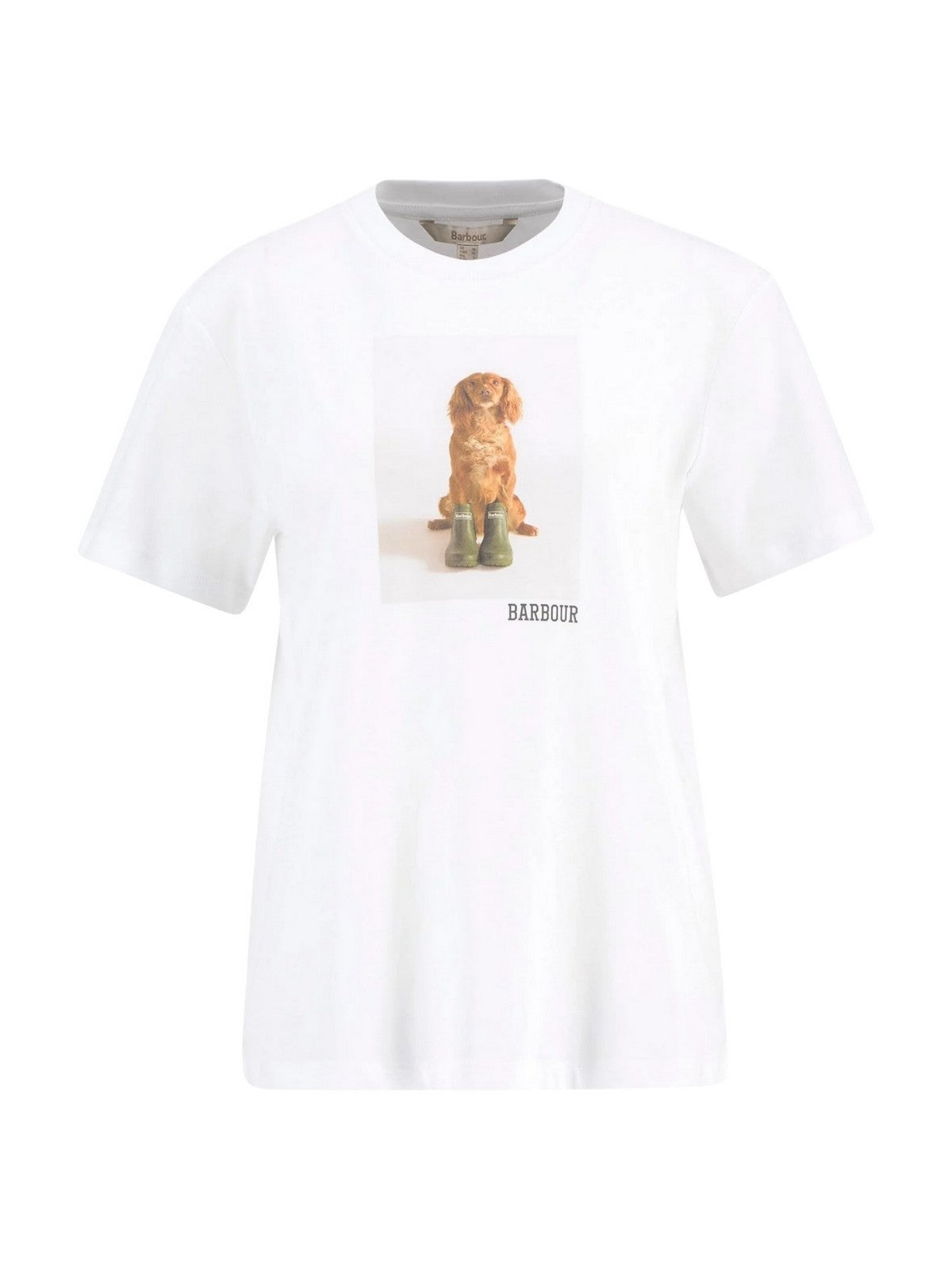 BARBOUR T-shirt Donna BEDALE T-SHIRT LTS0715 WH11 WHITE gioboutiqueweb