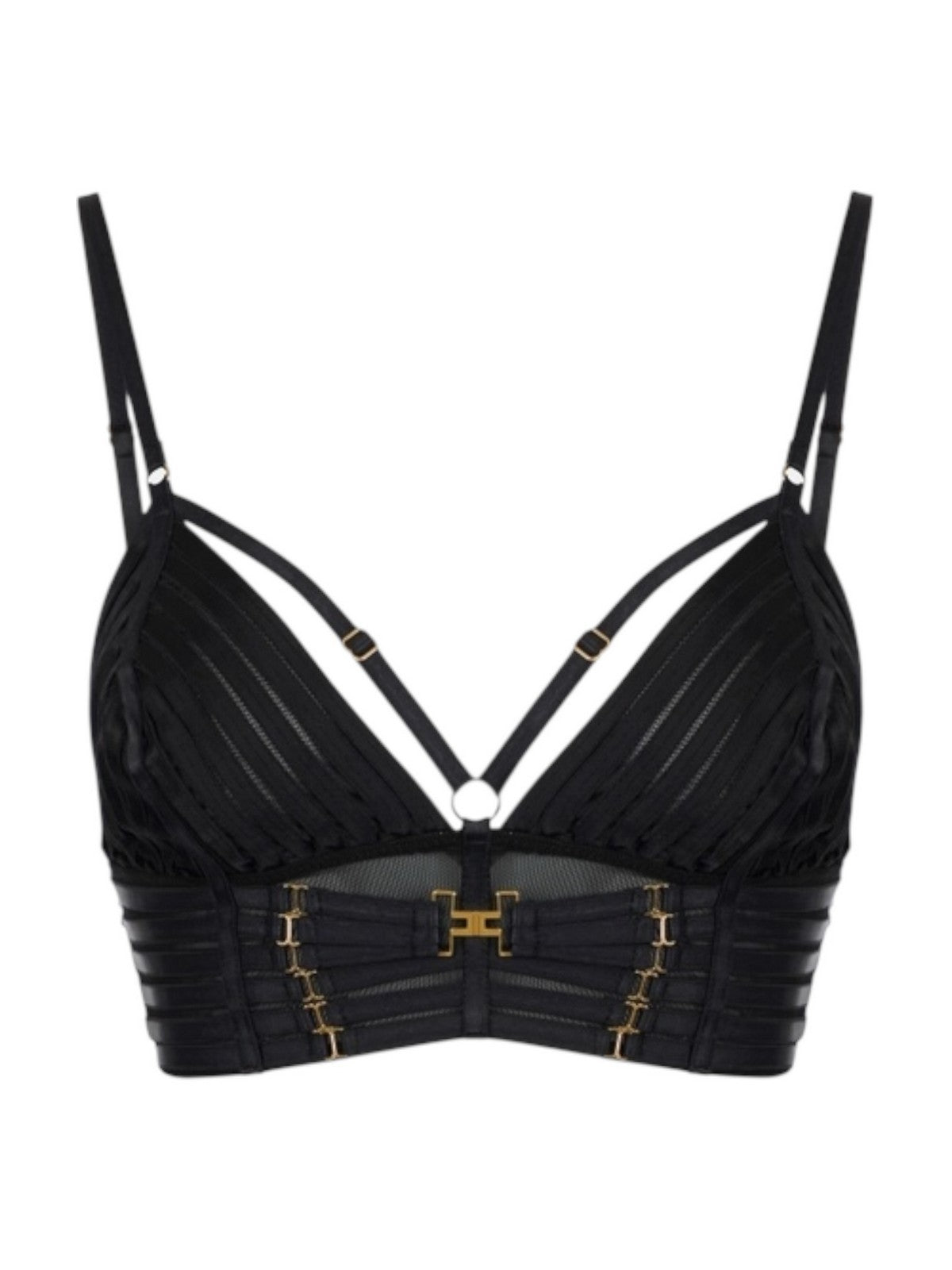 ELISABETTA FRANCHI Top Donna RG00962E2 110 Nero gioboutiqueweb