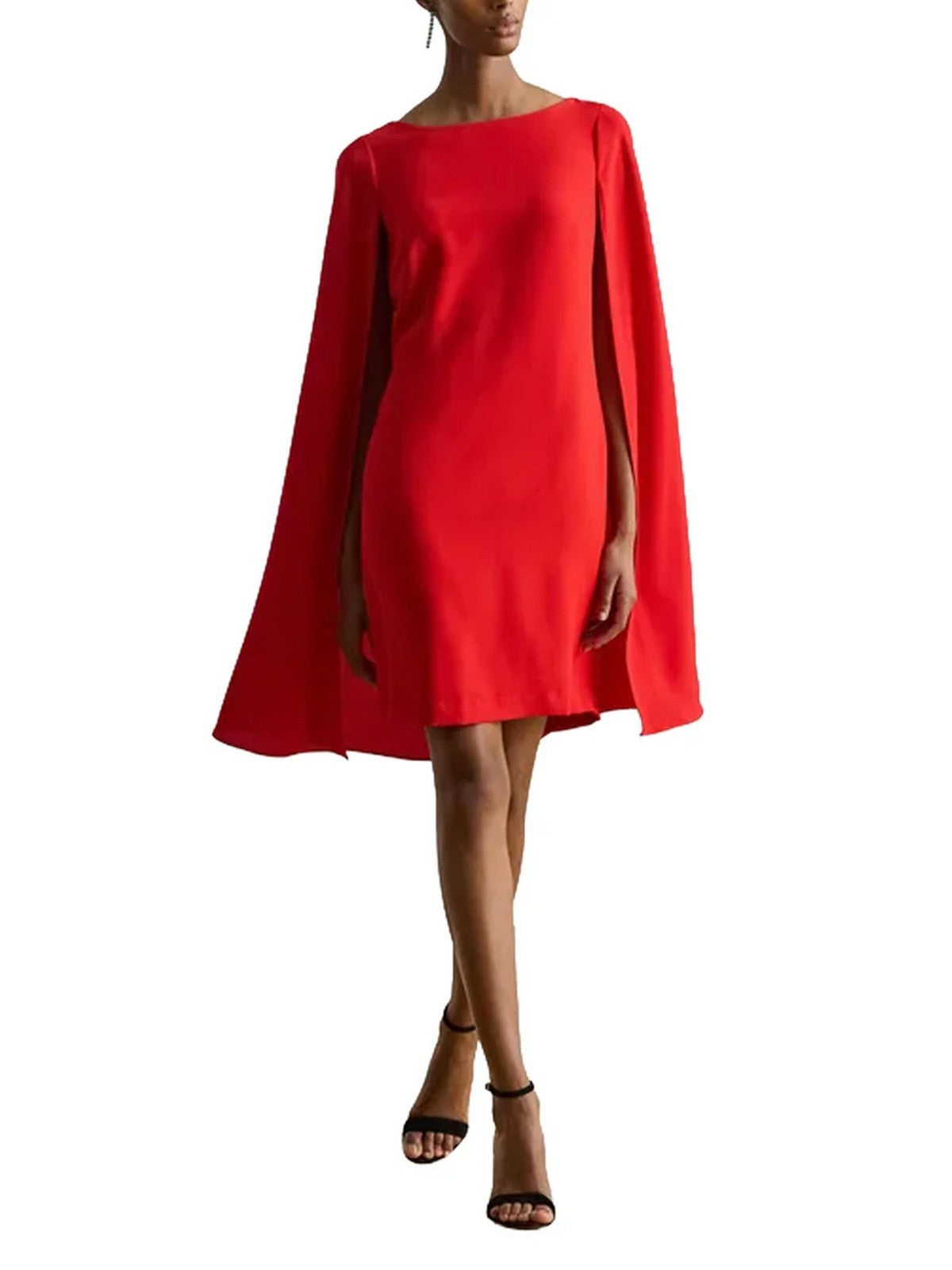 LAUREN RALPH LAUREN Abito Donna PETRA-LONG SLEEVE-COCKTAIL DRESS 253980921 009 CRUISE RED