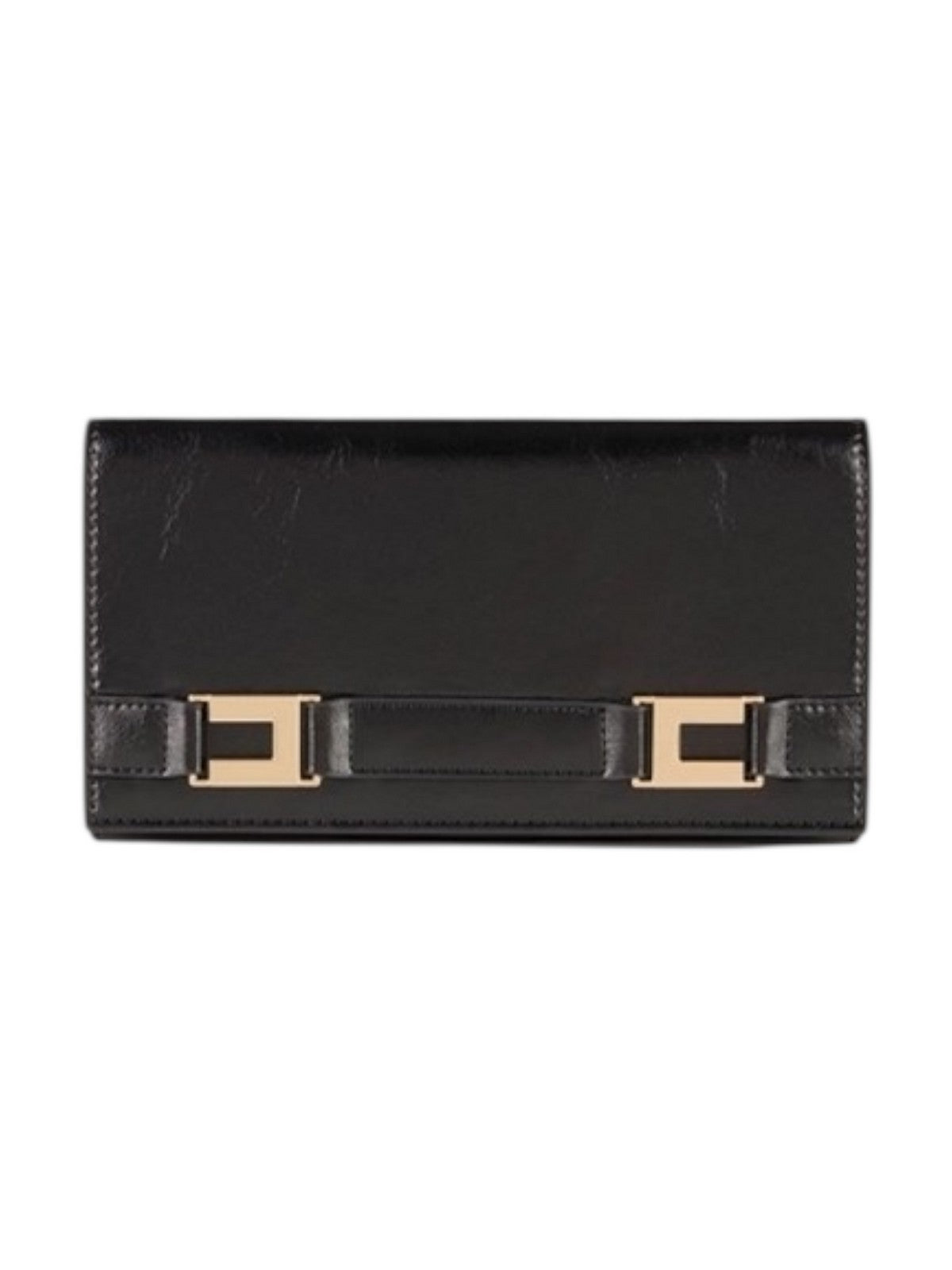 ELISABETTA FRANCHI Portafoglio Donna PF65A61E2 110 NERO S gioboutiqueweb