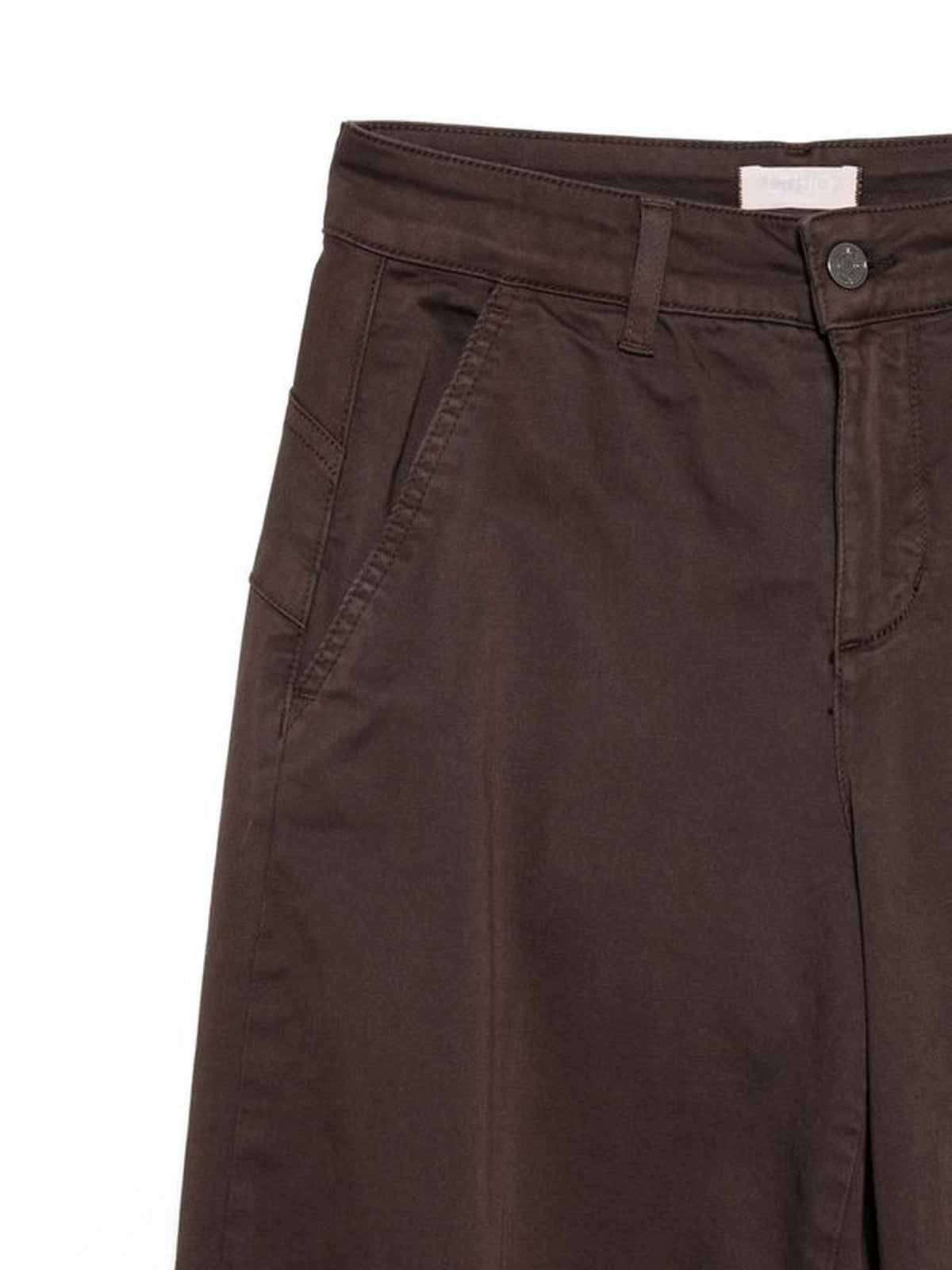 LIU JO WHITE Pantalone Donna MF5406T8191 90915 CIOCCOLATO