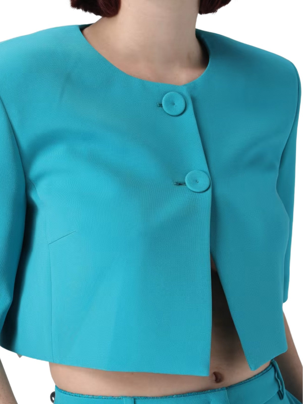 PINKO Giacca Donna PLATANO SPENCER CANVAS TECNICO 106608-A32Z V76 VERDE MATTONELLA gioboutiqueweb