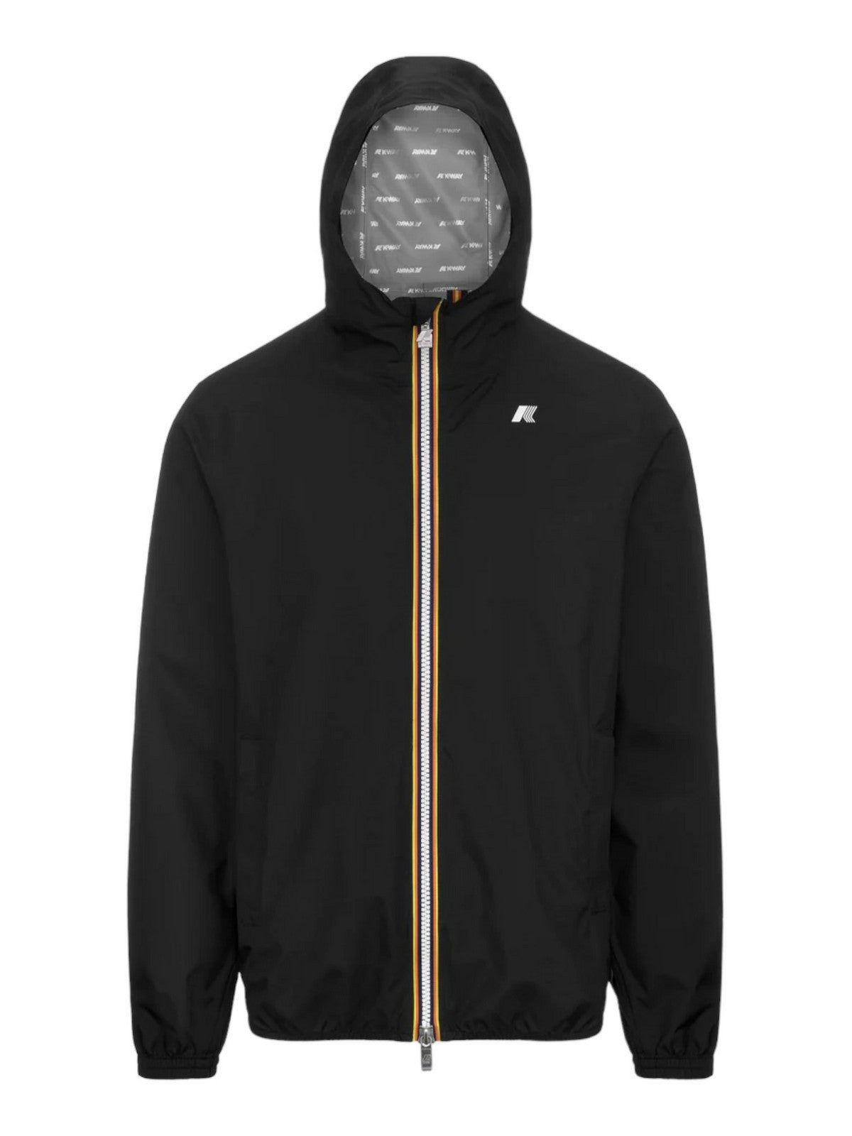 K-WAY Giubbino Uomo Jack Eco Stretch Dot K5127QW USY BLACK PURE gioboutiqueweb