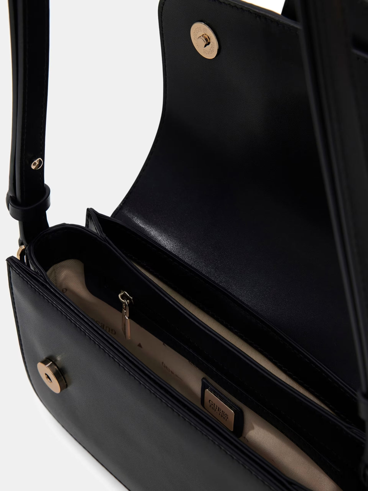GUESS Borsa Donna JANIE CONVERTIBLE XBODY FLAP HWVG99 10210 BLA BLACK