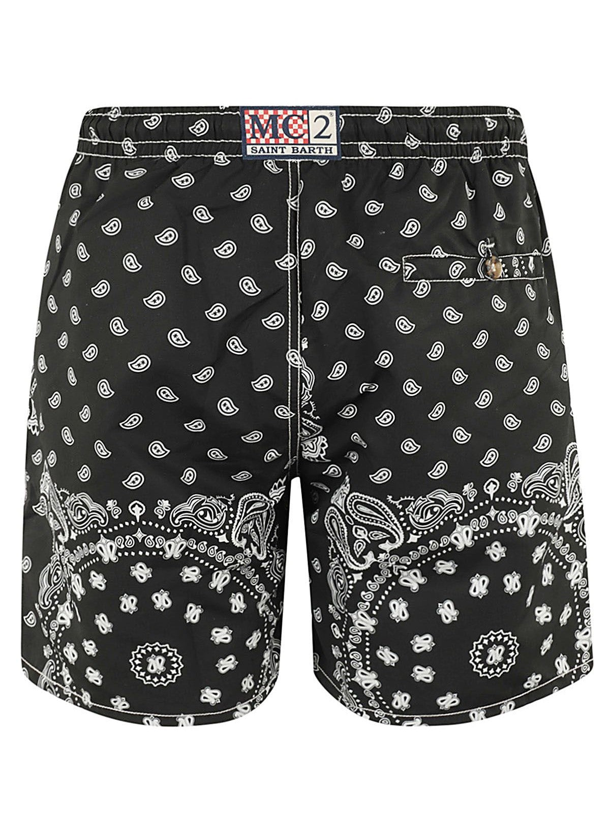 MC2 SAINT BARTH Costume da bagno Uomo CAPRESE 02464F Nero gioboutiqueweb