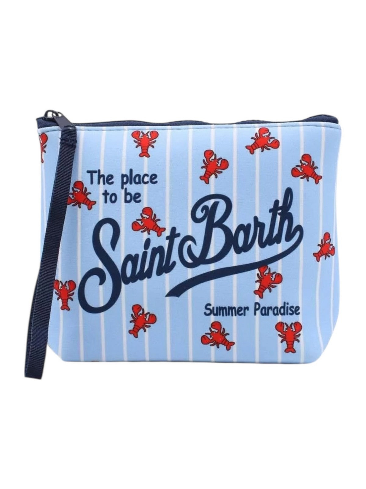 MC2 SAINT BARTH Pochette Unisex adulto ALINE 07497L LOB DOUBLE STRIPES 3041
