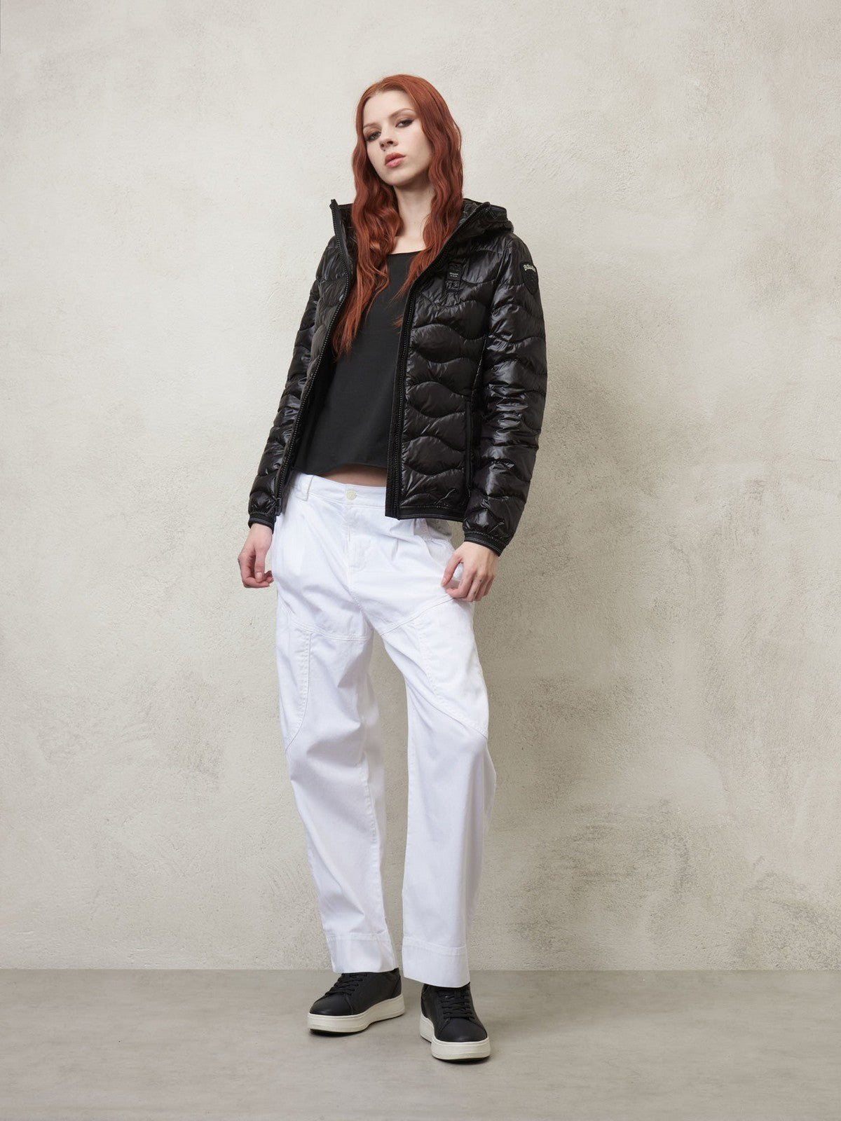 BLAUER Piumino Donna 24SBLDC03051 005050 999 Nero gioboutiqueweb