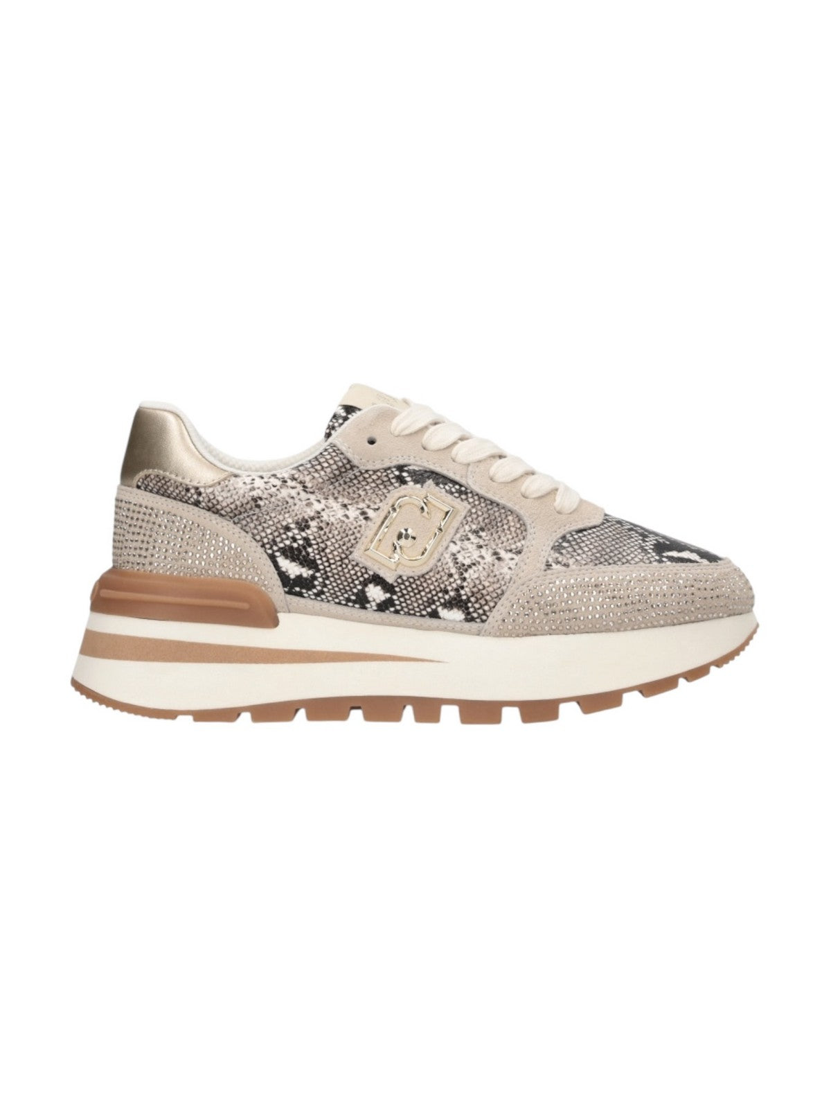 LIU JO Sneaker Donna AMAZING 25 BF5049PX747 S3815 ROPE/LIGHT GOLD