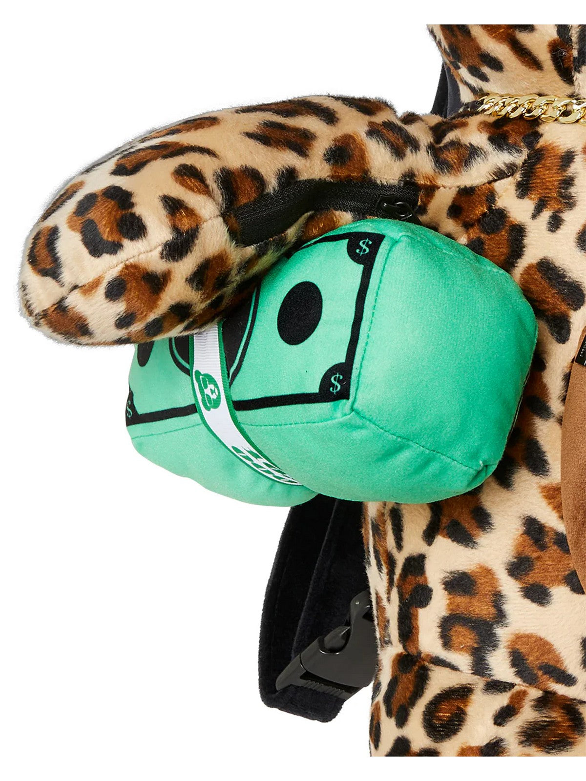 SPRAYGROUND Zaino Uomo LEOPARD MONEY BEAR BACKPACK 910B7282NSZ MACULATO