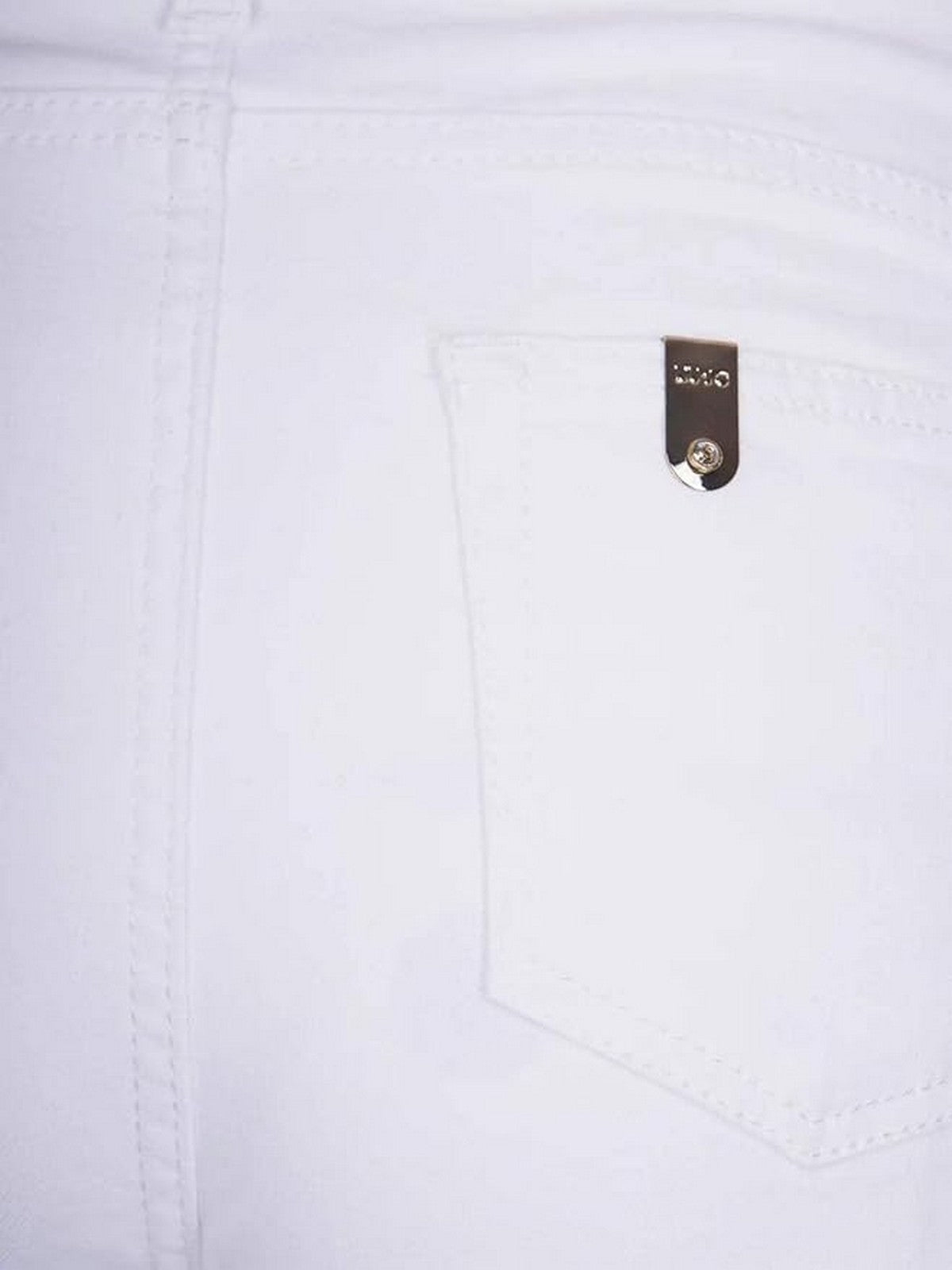 LIU JO BLUE DENIM Pantalone Donna UA6162T456A 11111 BIANCO OTTICO gioboutiqueweb