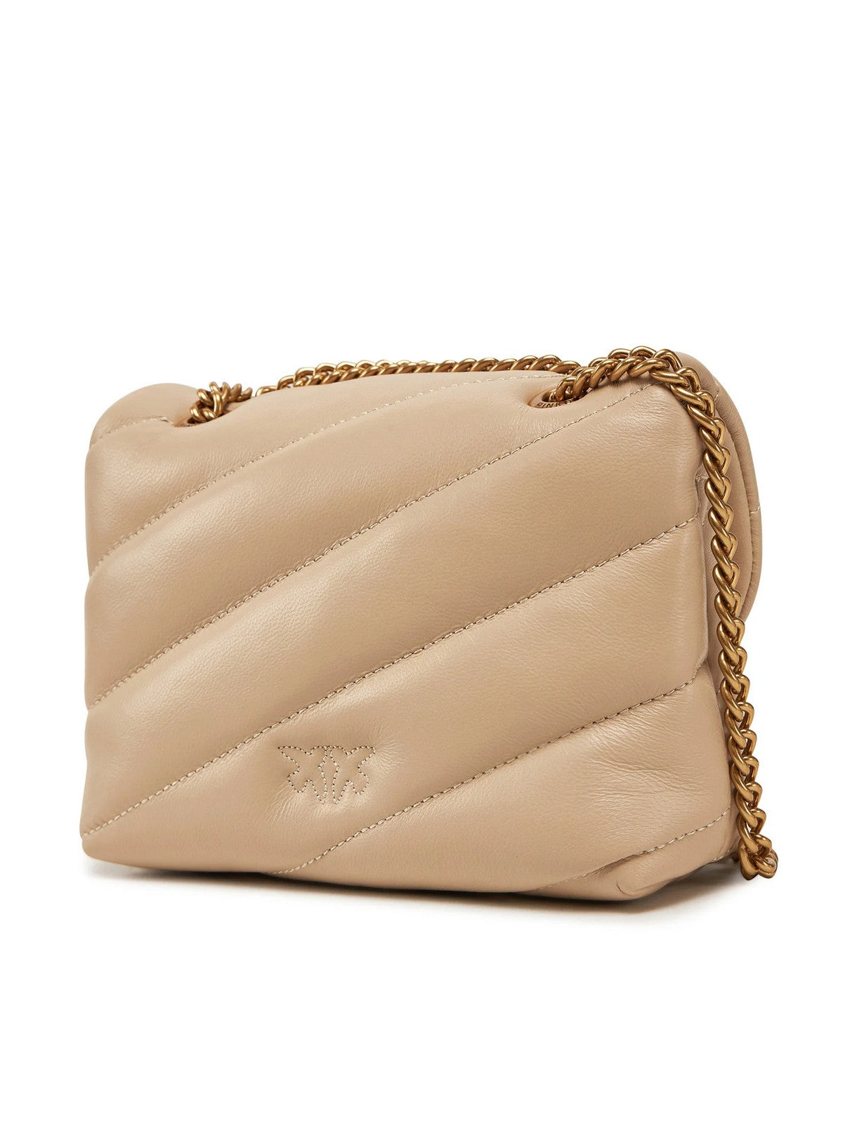 PINKO Borsa Donna Love Puff Baby Cl Sheep Nappa 100040-A0F2 C50Q BEIGE gioboutiqueweb