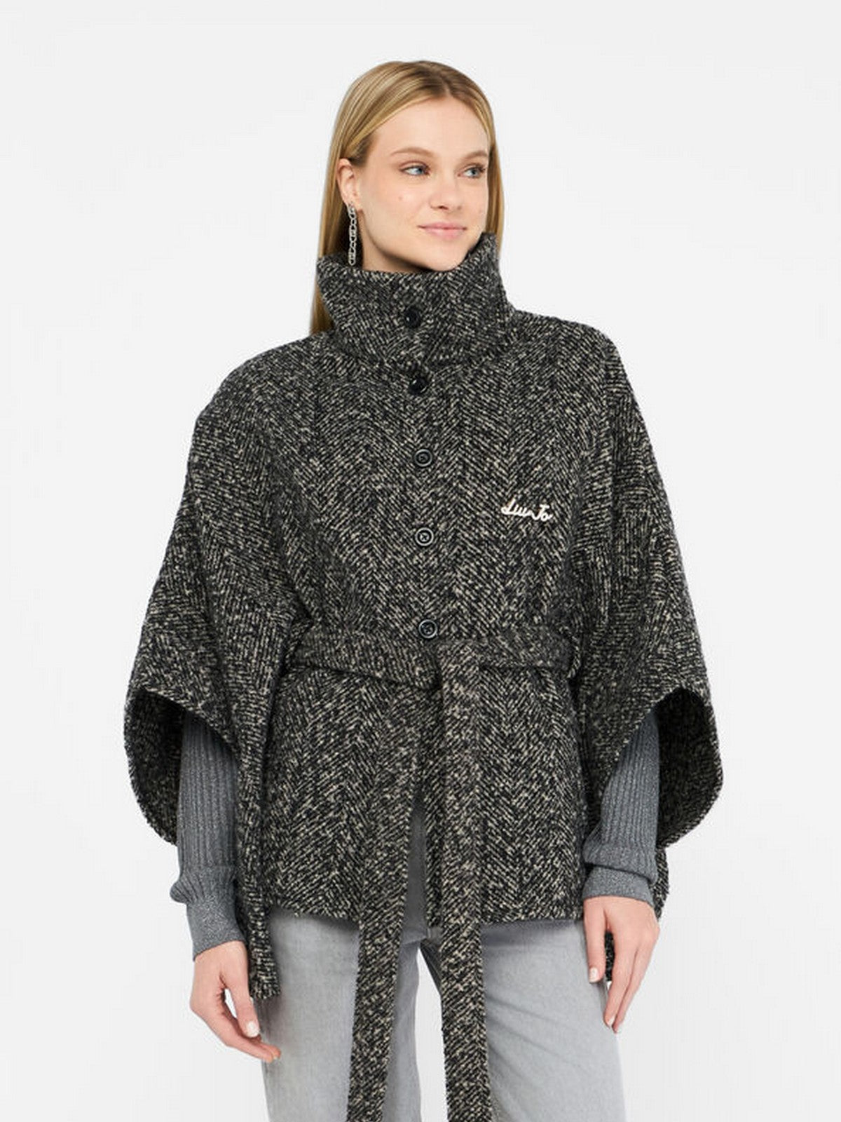 LIU JO SOFT Mantella Donna 2F5025T0300 00128 NERO/BIANCO