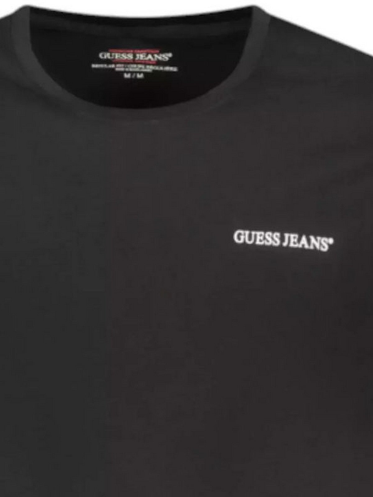 GUESS T-shirt Uomo GJ SS CN REG UNISEX LOGO PRINT M5BI78 K8FQ4 JBLK Jet Black A996 gioboutiqueweb
