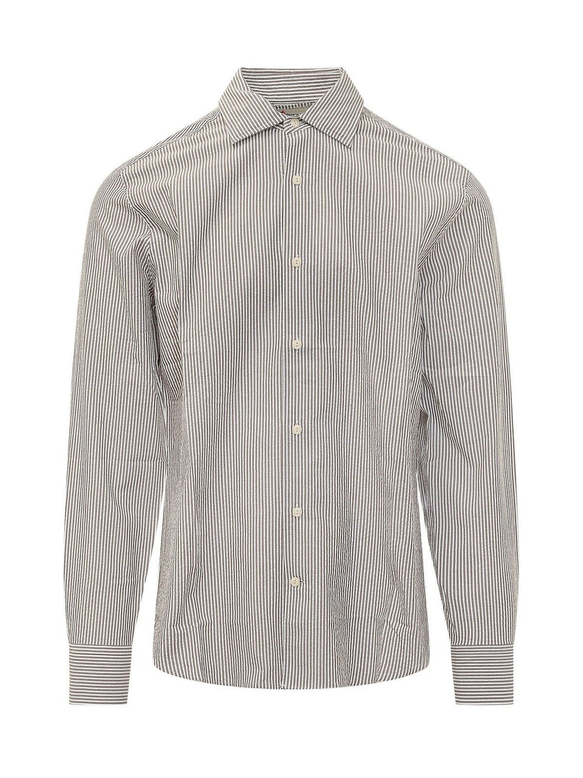 MC2 SAINT BARTH Camicia Uomo PAMPLONA 01183H LINEN STRIPES 61