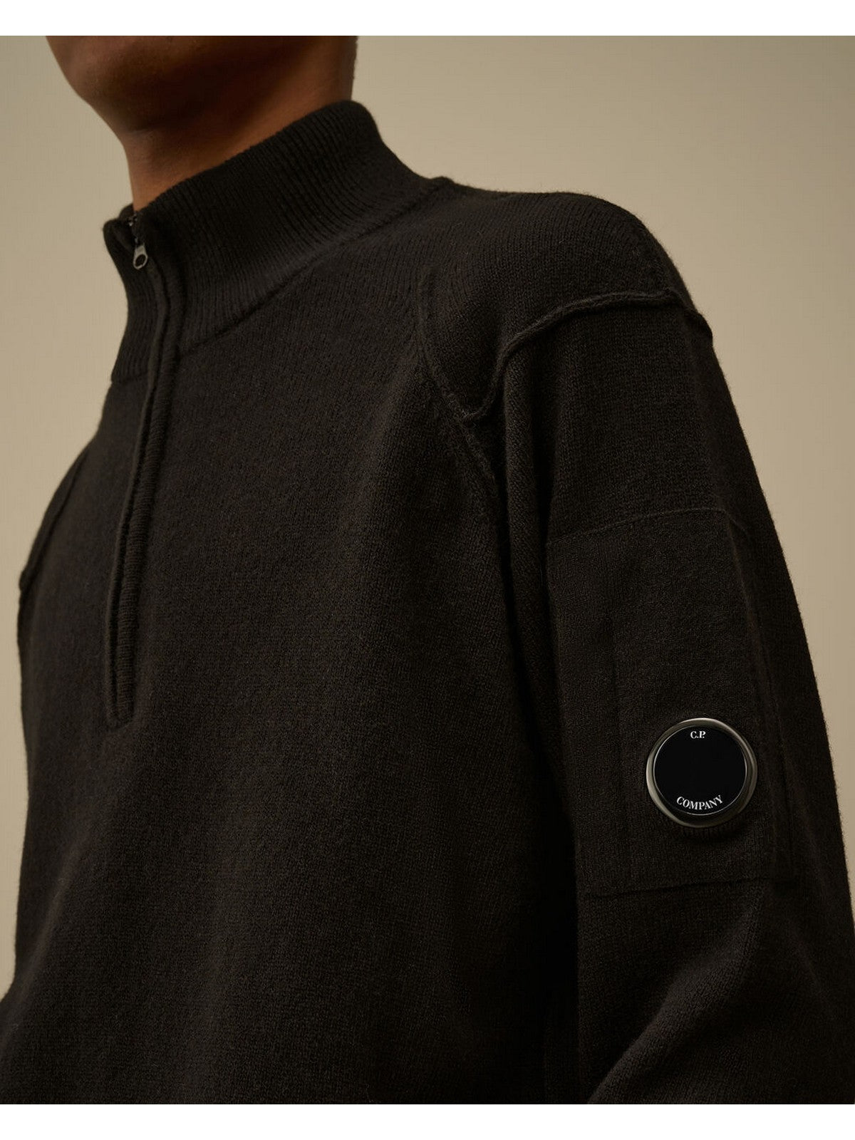 C.P. COMPANY Maglione Uomo RFCMKN709A110149A 999 999 - BLACK gioboutiqueweb
