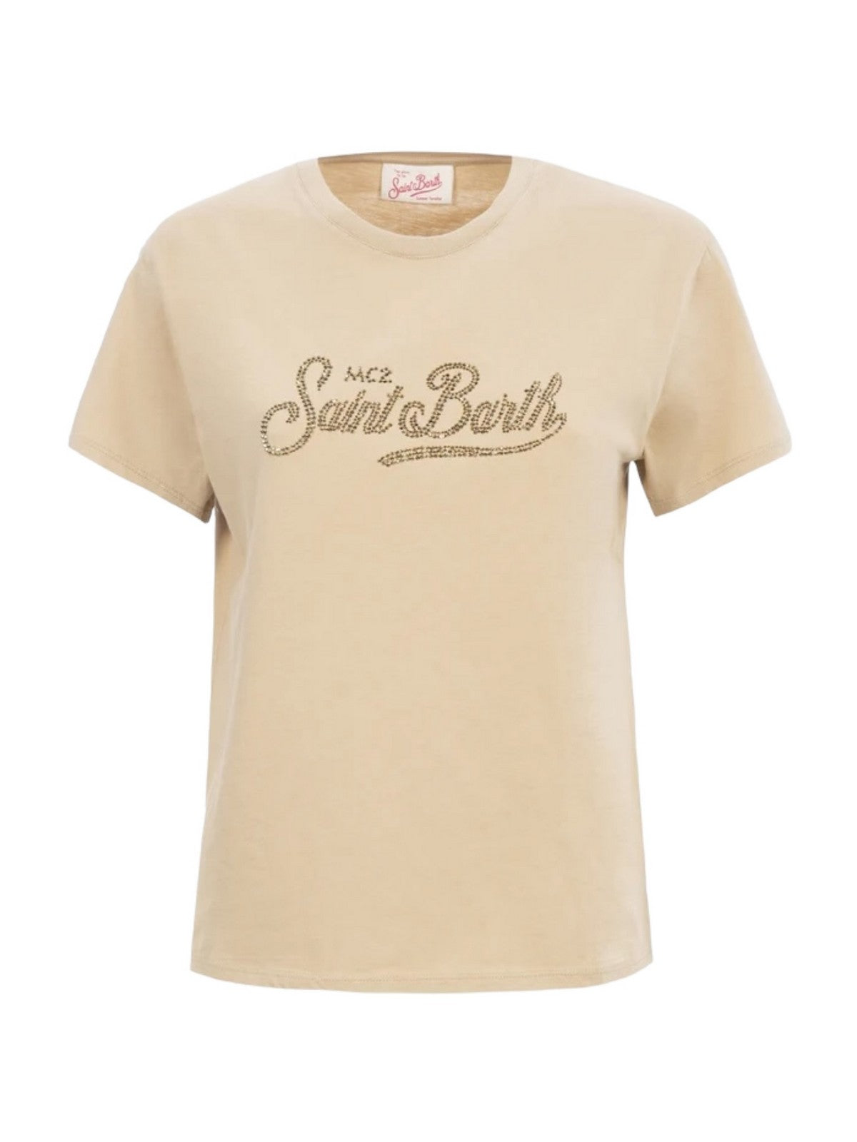 MC2 SAINT BARTH T-Shirt e Polo Donna EMILIE 05143F Beige gioboutiqueweb
