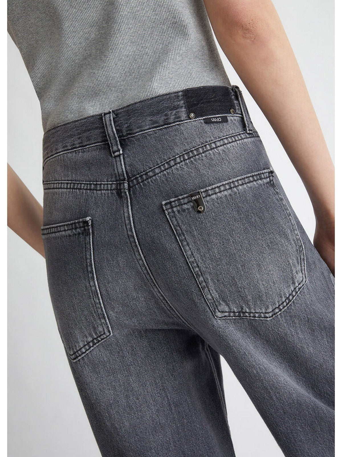 LIU JO BLUE DENIM Jeans Donna UF4129DS048 87309 Grigio gioboutiqueweb