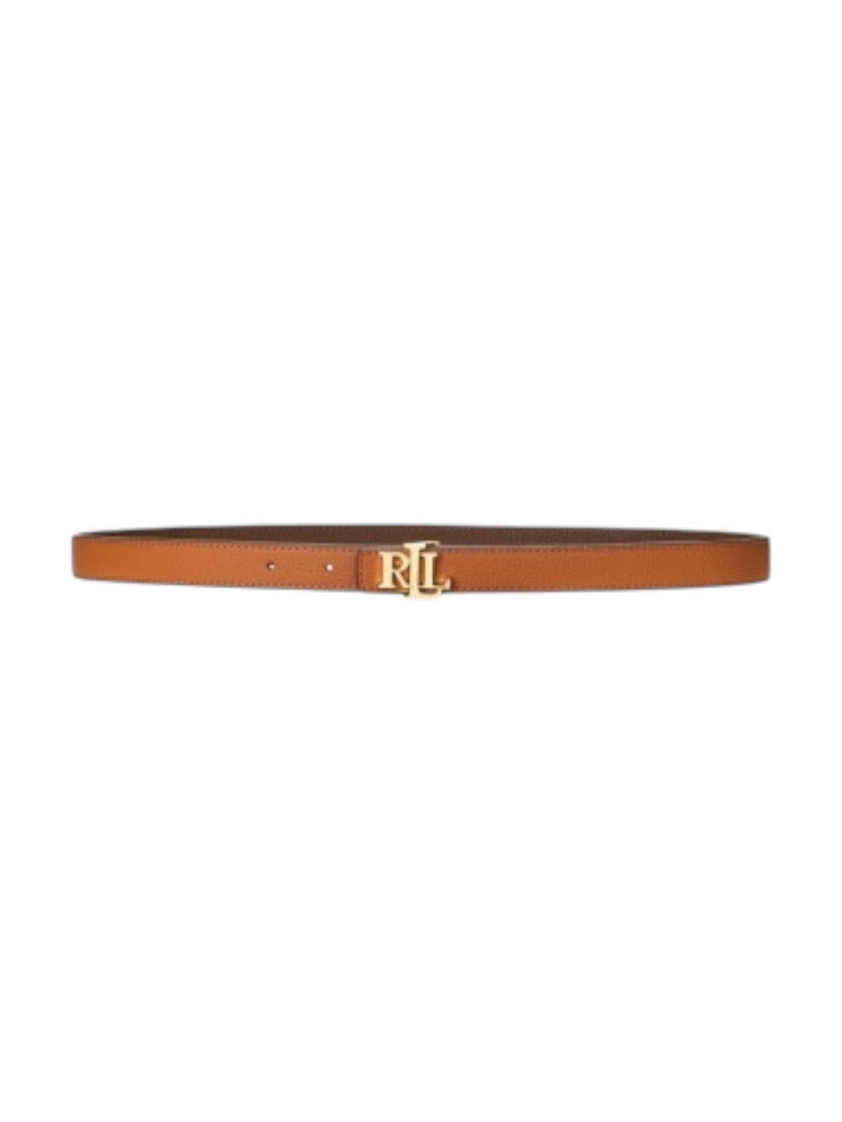 LAUREN RALPH LAUREN Cintura Donna REV LRL 20-BELT-SKINNY 412912038 002 LAUREN TAN/DARK BROWN gioboutiqueweb