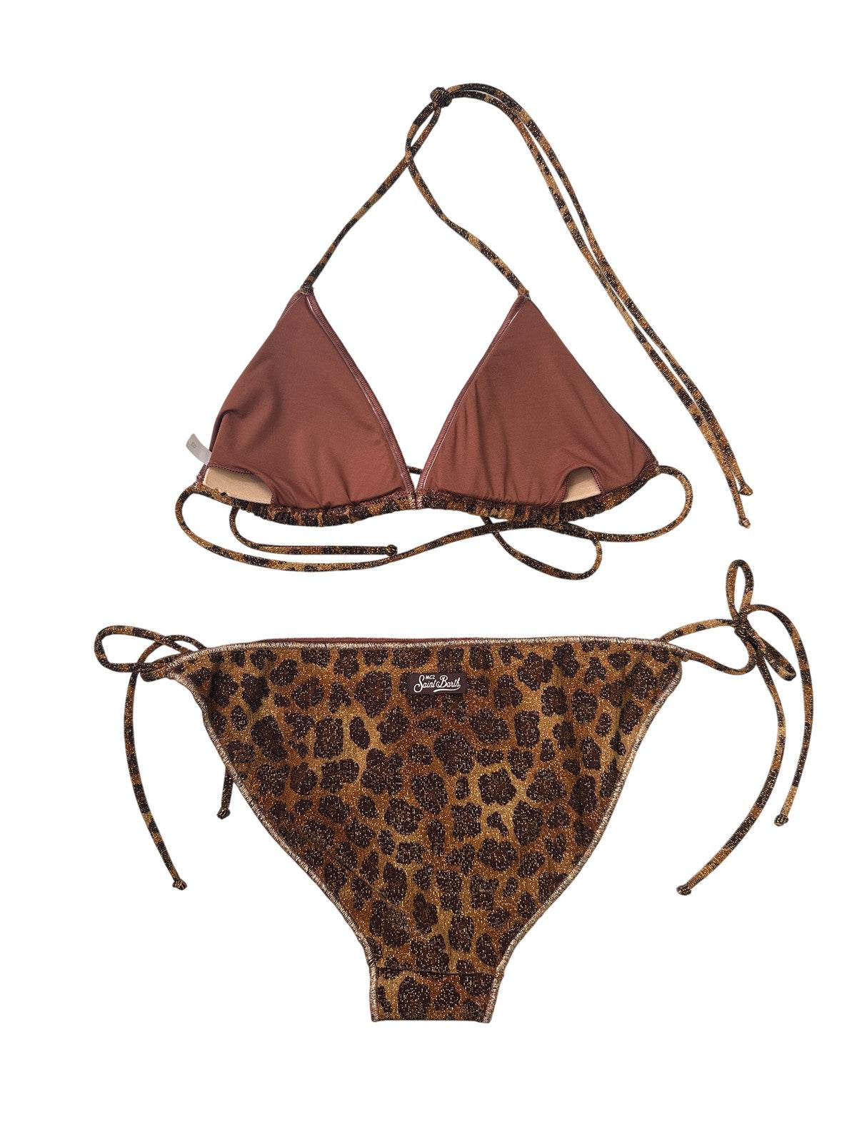 MC2 SAINT BARTH Costume da bagno Donna LEVYNE OVERLOCK 00091L LUREX ANIMALIER MIX 18