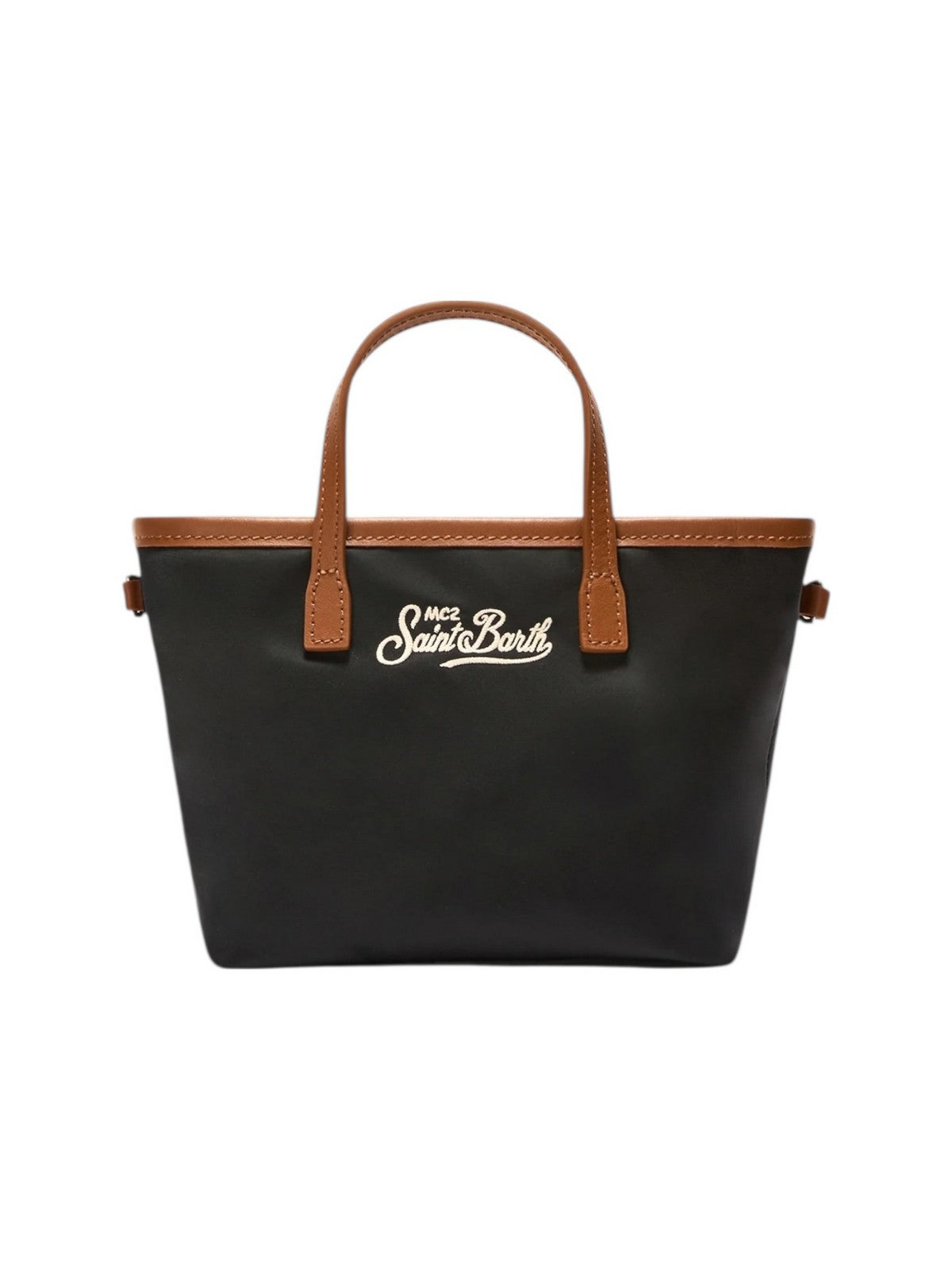 MC2 SAINT BARTH Borsa Donna CITY BAG MINI NYLON 00288L NERO gioboutiqueweb
