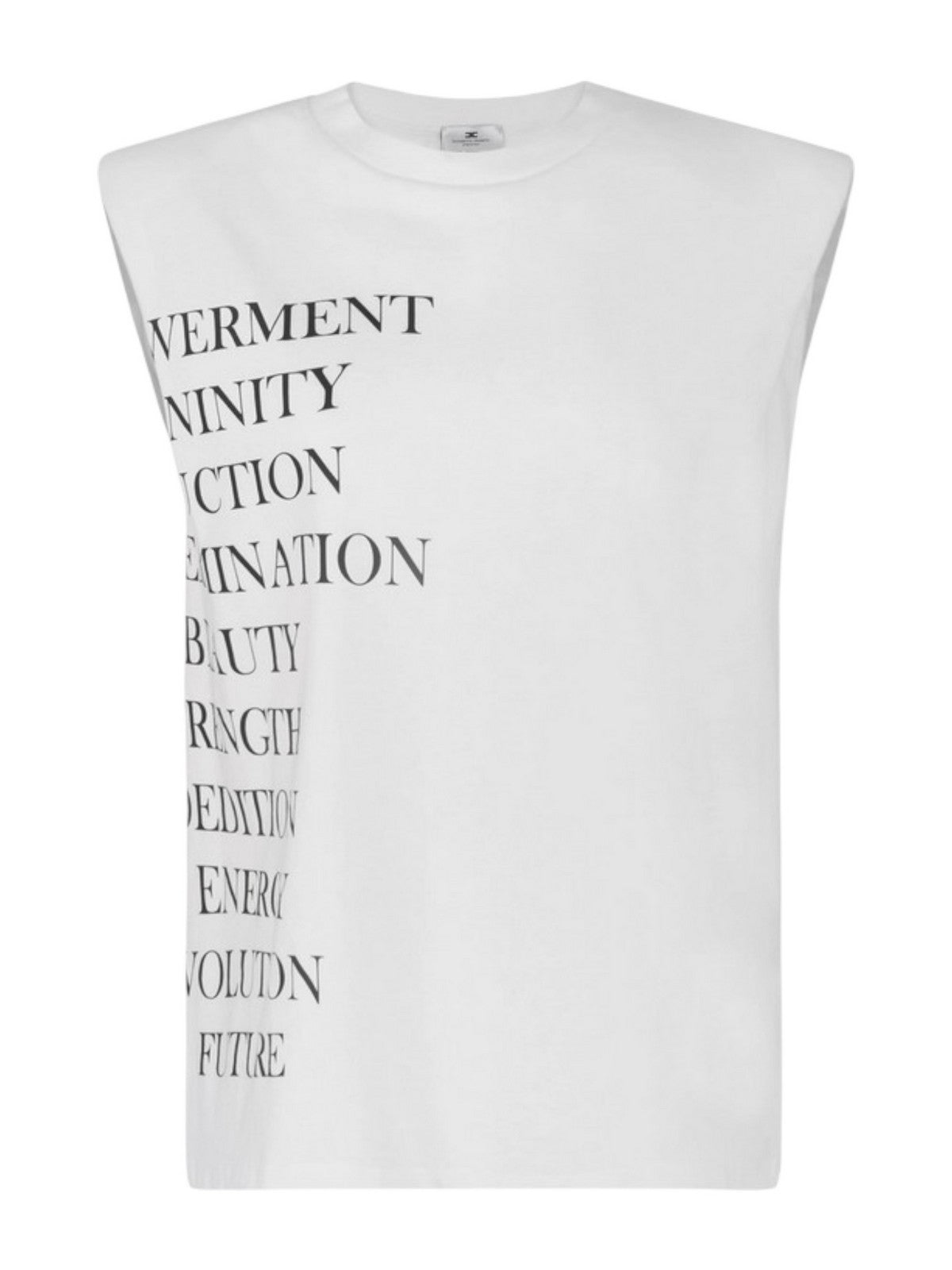 ELISABETTA FRANCHI T-shirt Donna MA70P61E2 270 GESSO gioboutiqueweb