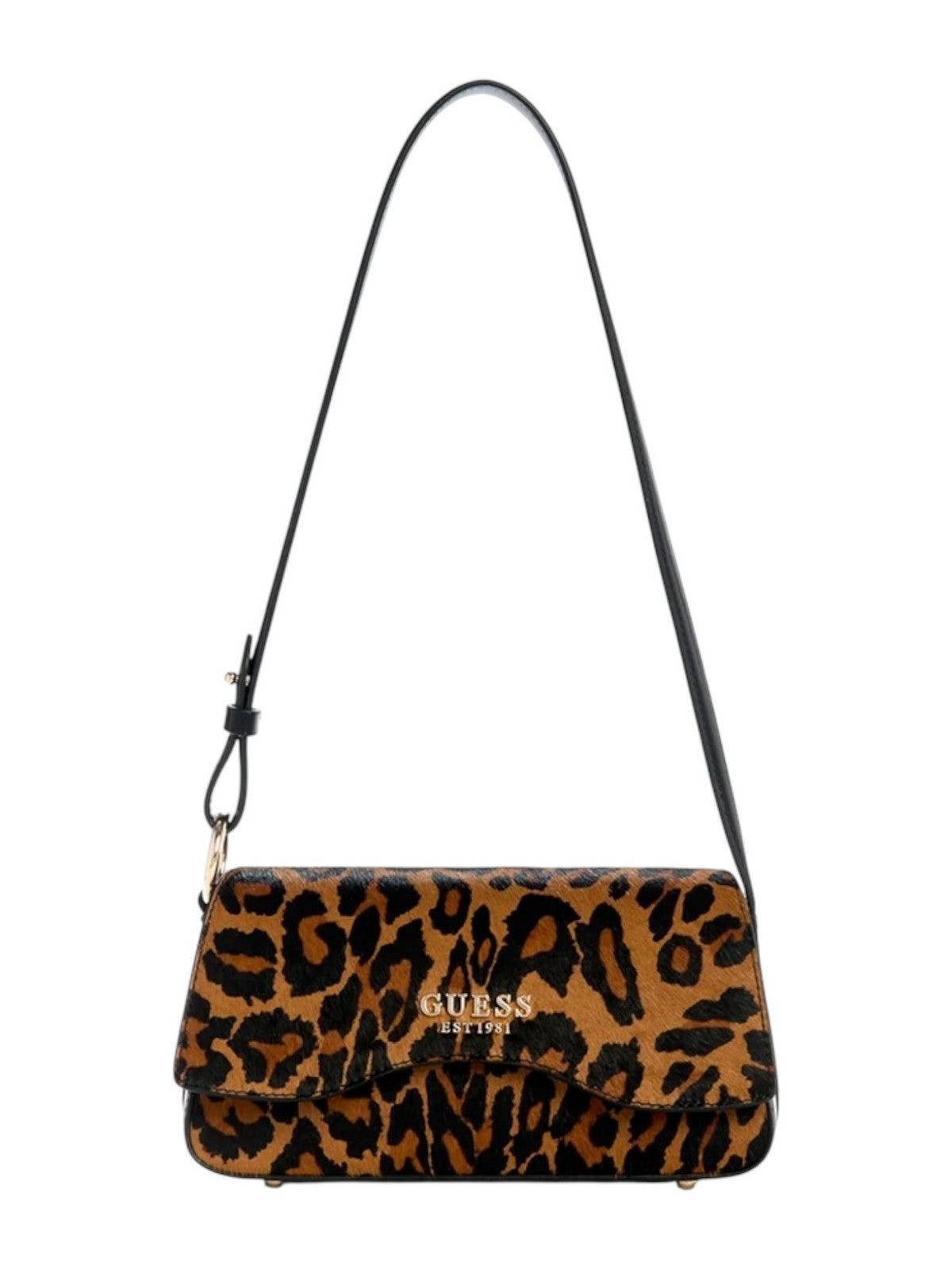 GUESS Borsa Donna DOMITILLA FLAP SHOULDER BAG HWLO75 29780 LEO LEOPARD gioboutiqueweb