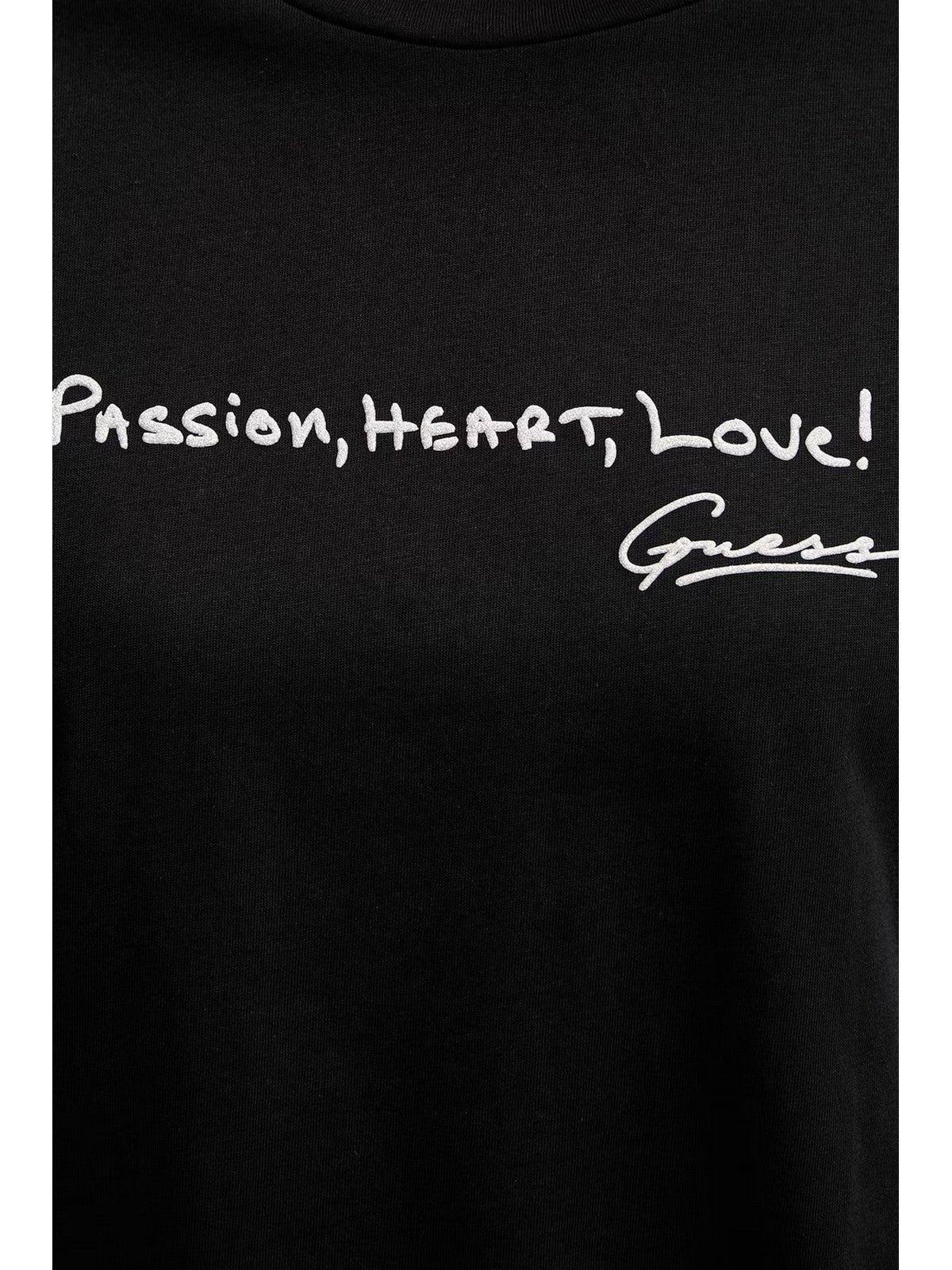GUESS SPORT T-shirt Donna SOPHIE CN SS T-SHIRT V6RI09 I3Z14 JBLK Jet Black A996 gioboutiqueweb