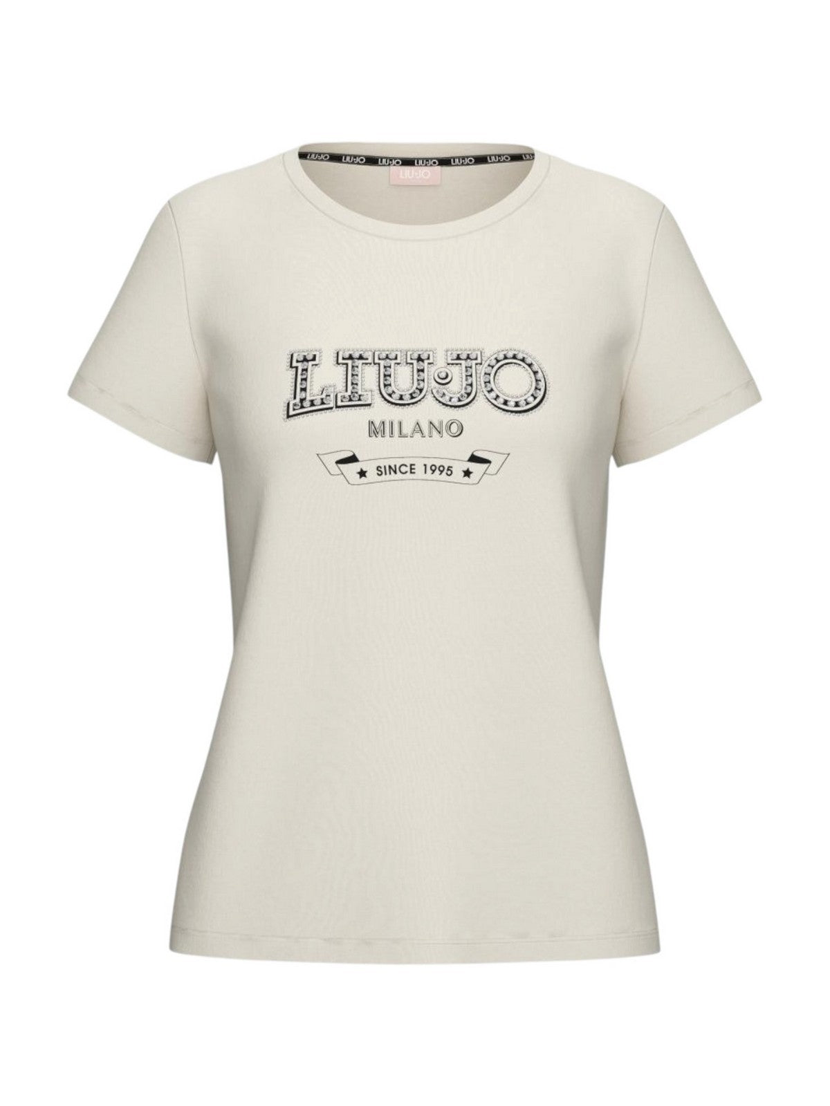 LIU JO SPORT T-shirt Donna TA6285JS923 M9271 White milk/LiuJo gioboutiqueweb