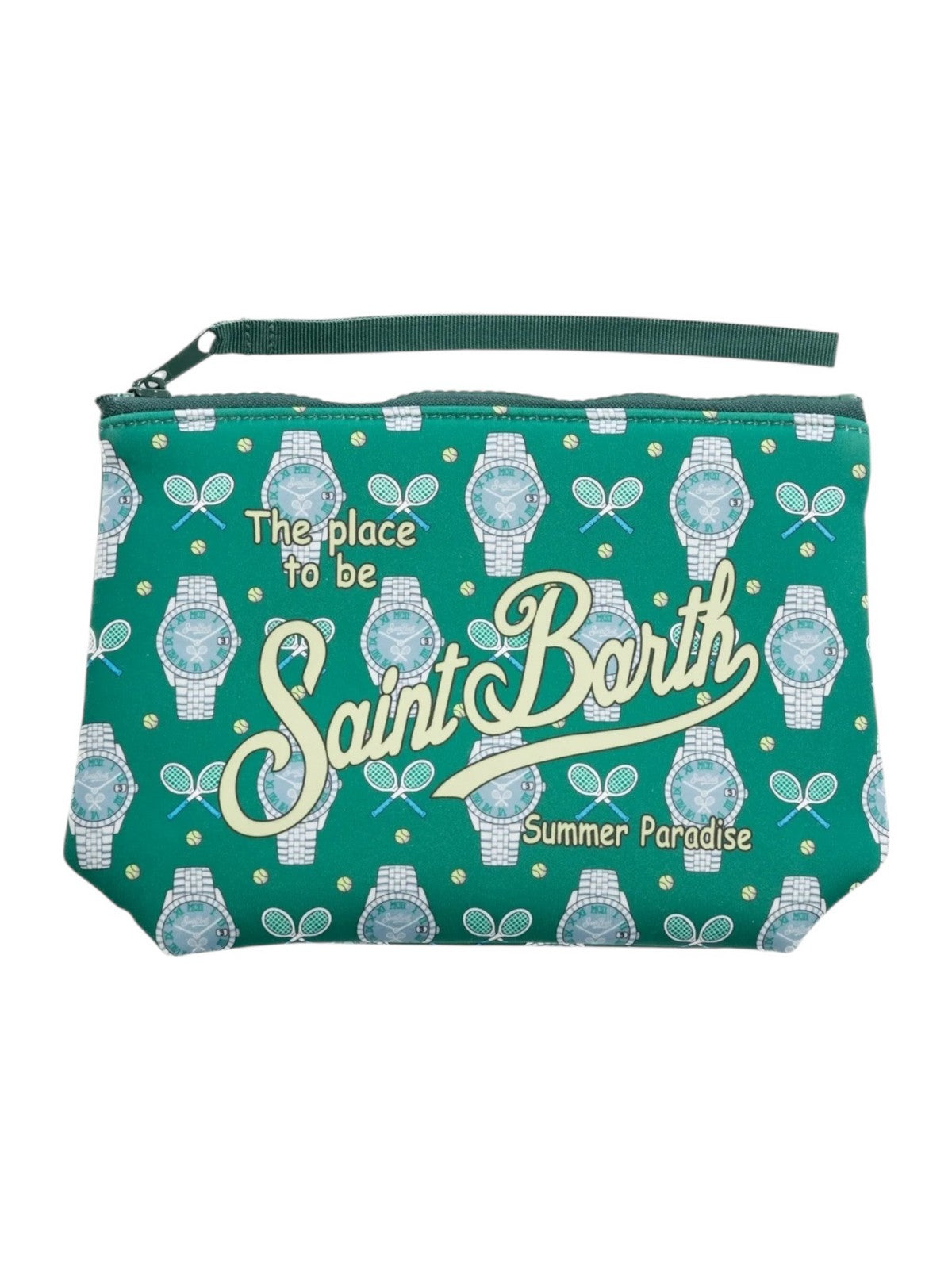 MC2 SAINT BARTH Pochette Unisex adulto ALINE 07716L TENNIS CLOCK 51 gioboutiqueweb
