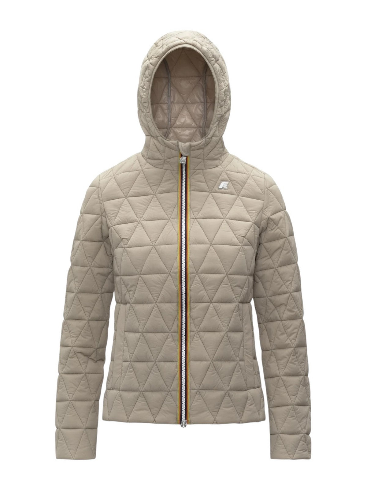 K-WAY Piumino Donna LIL DIAMOND QUILTED WARM K2136EW XP2 Beige Cashmere
