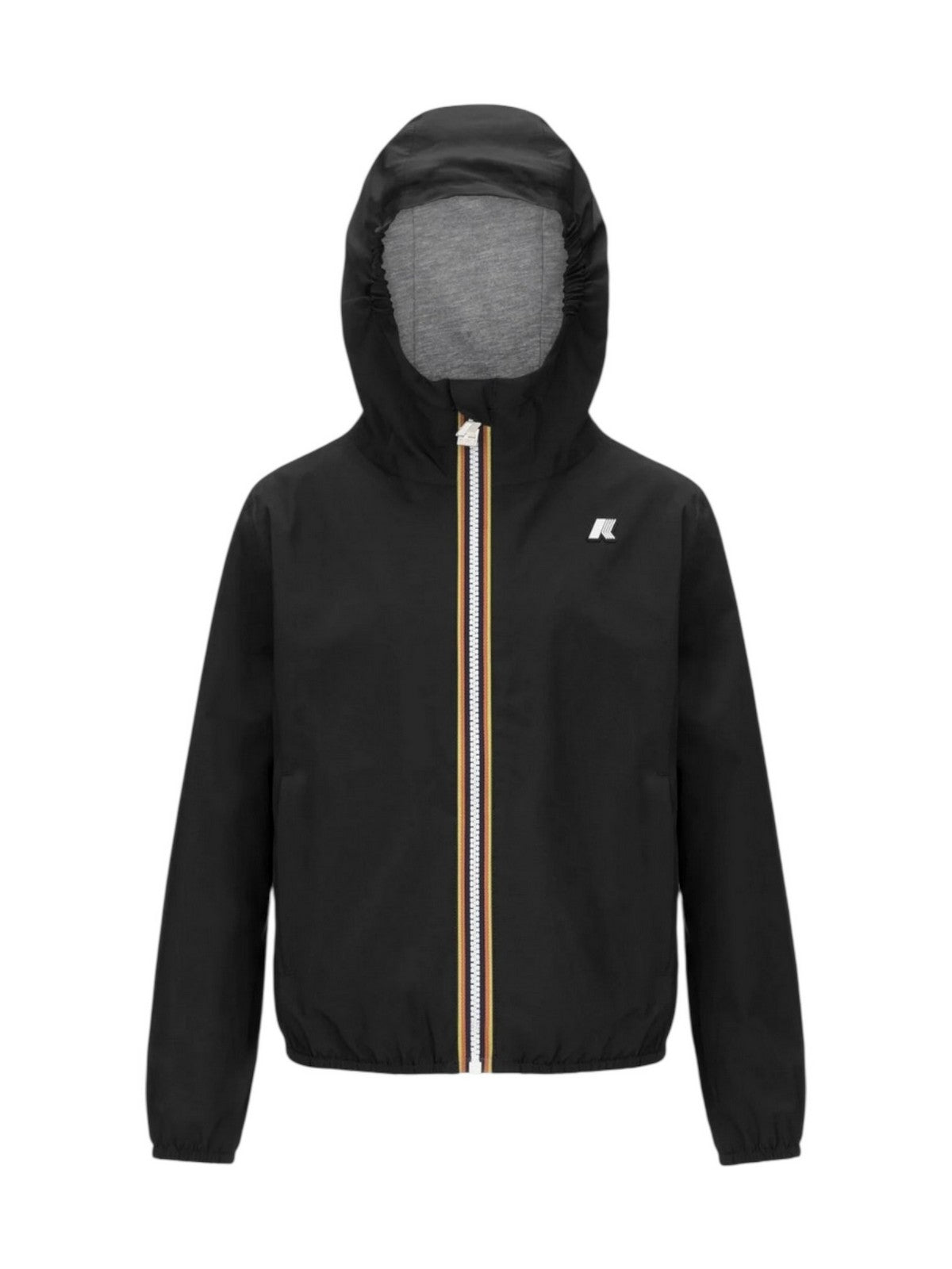K-WAY KIDS Giubbino Bambine e ragazze P. LILY STRETCH POLY JERSEY K2148NW USY BLACK PURE gioboutiqueweb