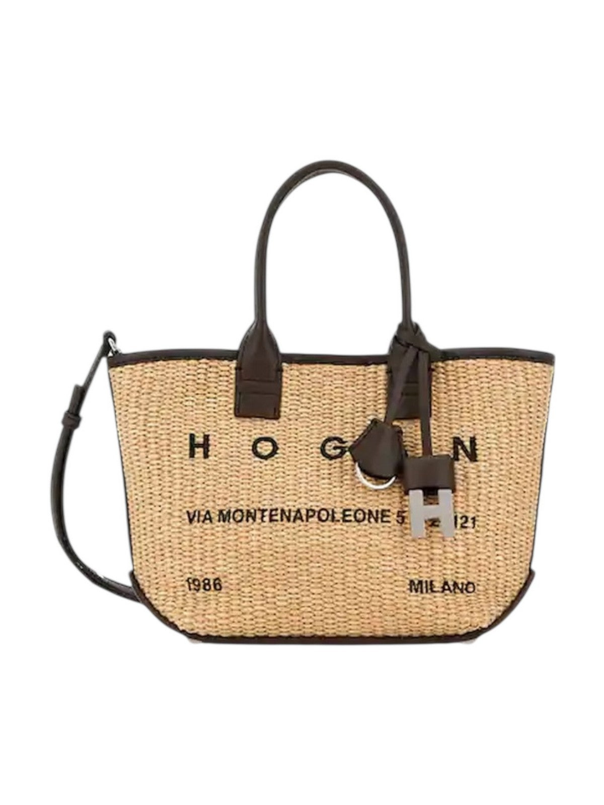 HOGAN Borsa Donna KBW01TA5100UYI7E06 C013(CREMA CHIARO)+S610(COCONUT) gioboutiqueweb