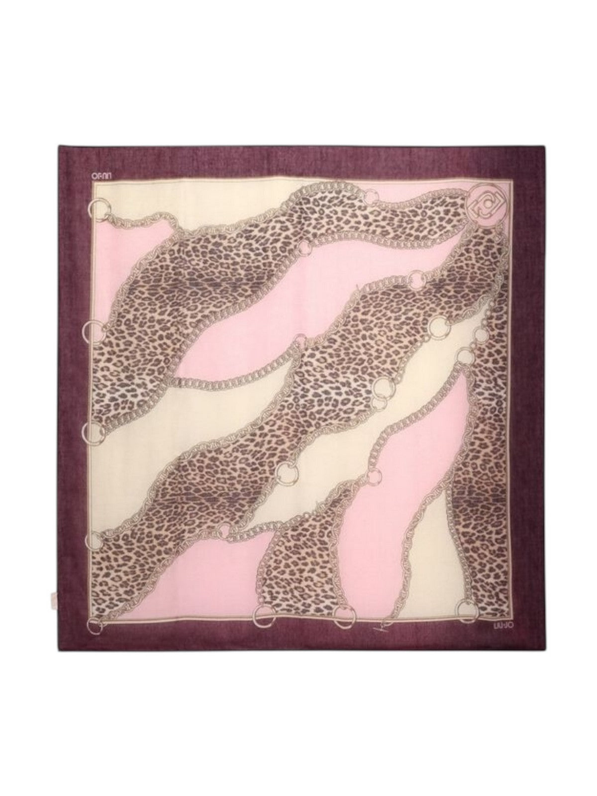 LIU JO SOFT Foulard Donna 2F5074T0300 91718 RED AUBERGINE