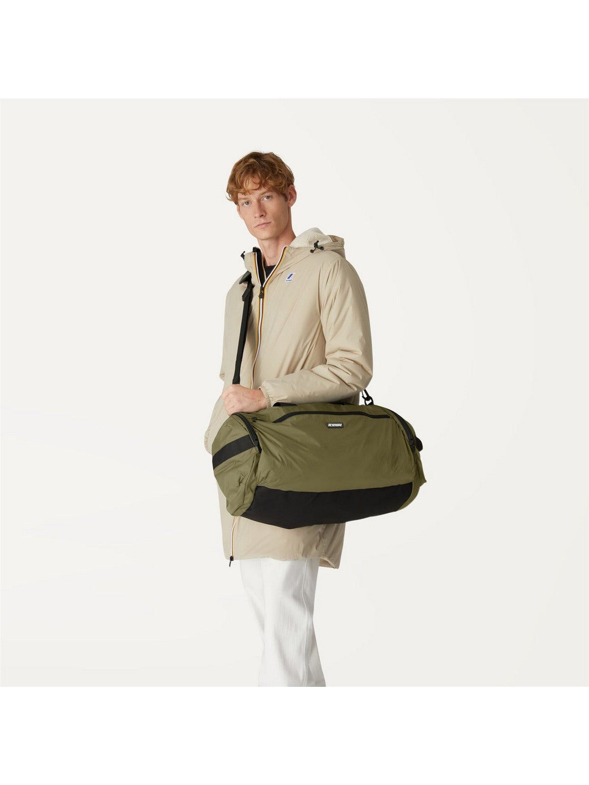 K-WAY Borsa Unisex adulto MAREVILLE M K8116VW WMR Verde gioboutiqueweb