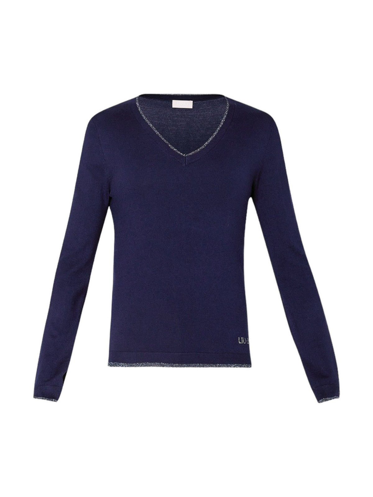 LIU JO WHITE Maglia Donna MA4073MS49I 93831 Blu gioboutiqueweb
