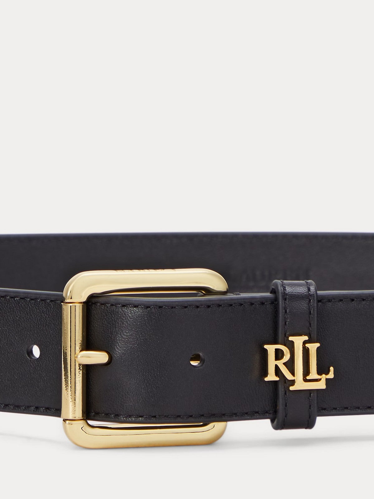 LAUREN RALPH LAUREN Cintura Donna LOGO KEEPER-BELT-MEDIUM 412968765 001 BLACK