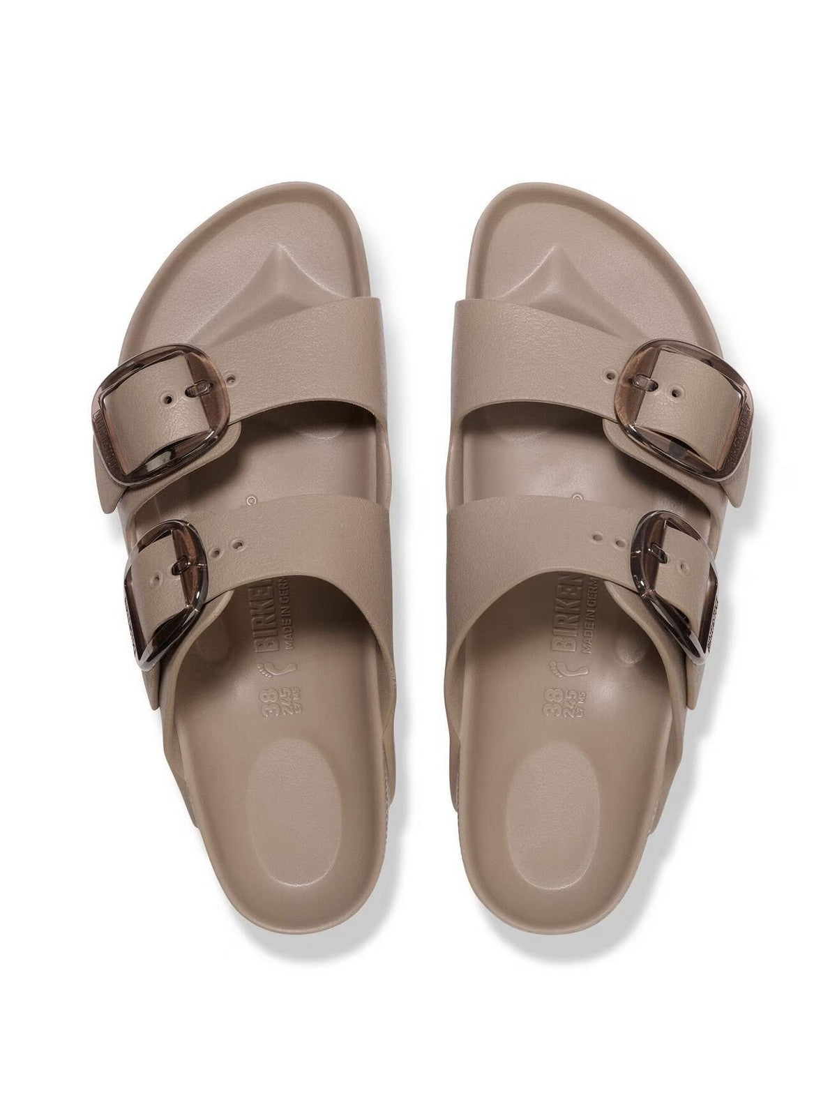 BIRKENSTOCK Sandalo Unisex adulto Arizona Big Buckle EVA gray taupe, EVA 1030389 GRAY TAUPE gioboutiqueweb