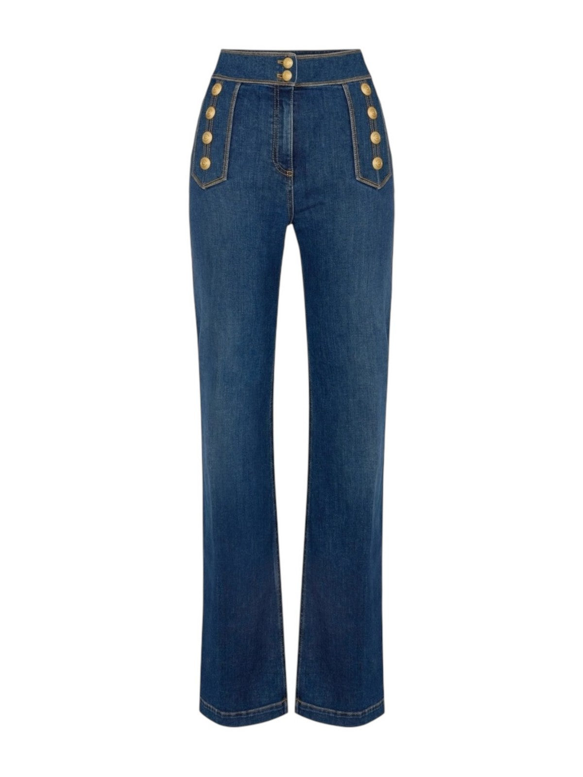 ELISABETTA FRANCHI Jeans Donna PJ19D61E2 104 BLUE DENIM gioboutiqueweb