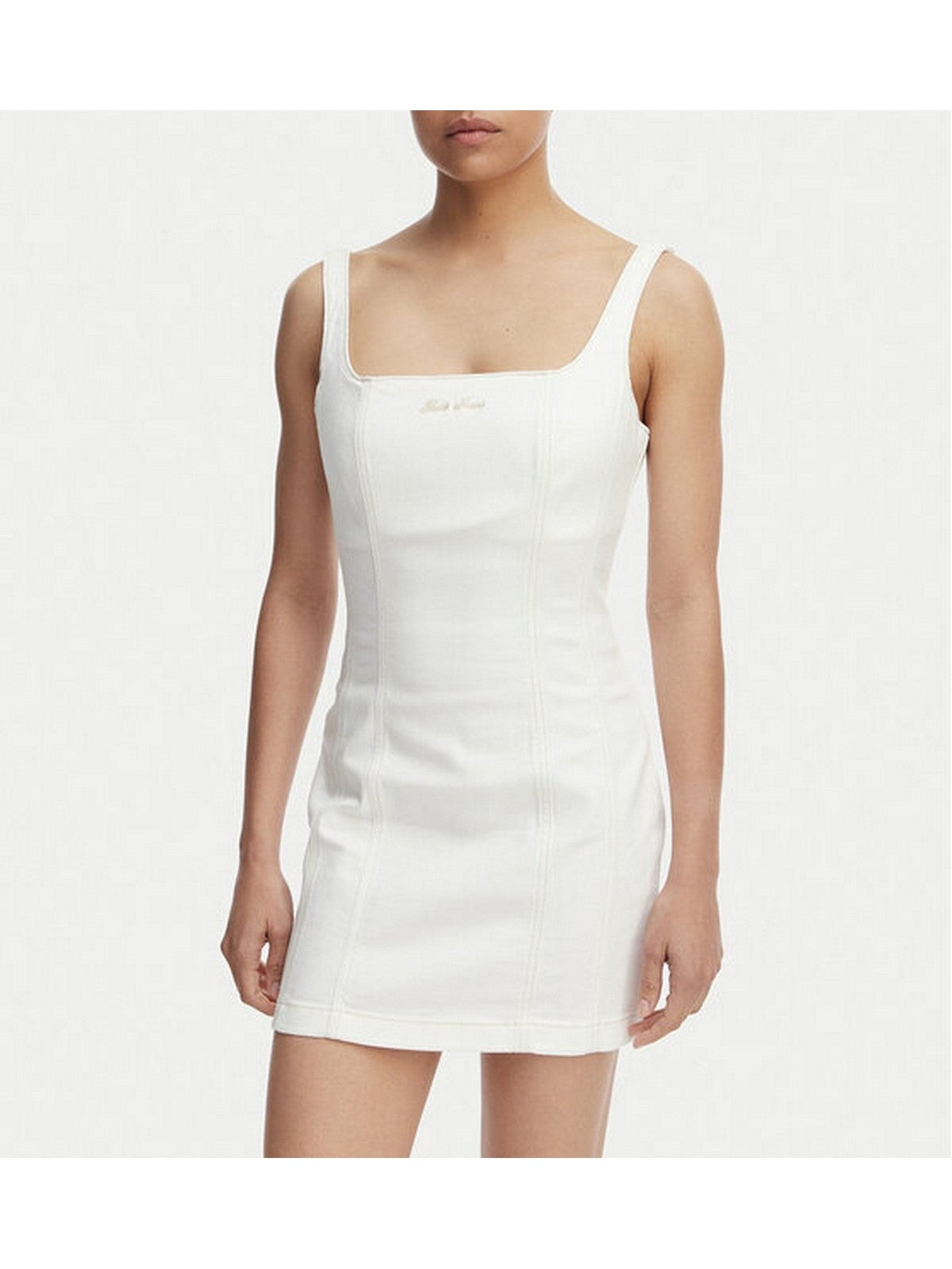 GUESS Abito Donna GJ MINI SUMMER DRESS W6GK00 D7871 GWSH GJ WHITE SHINE gioboutiqueweb