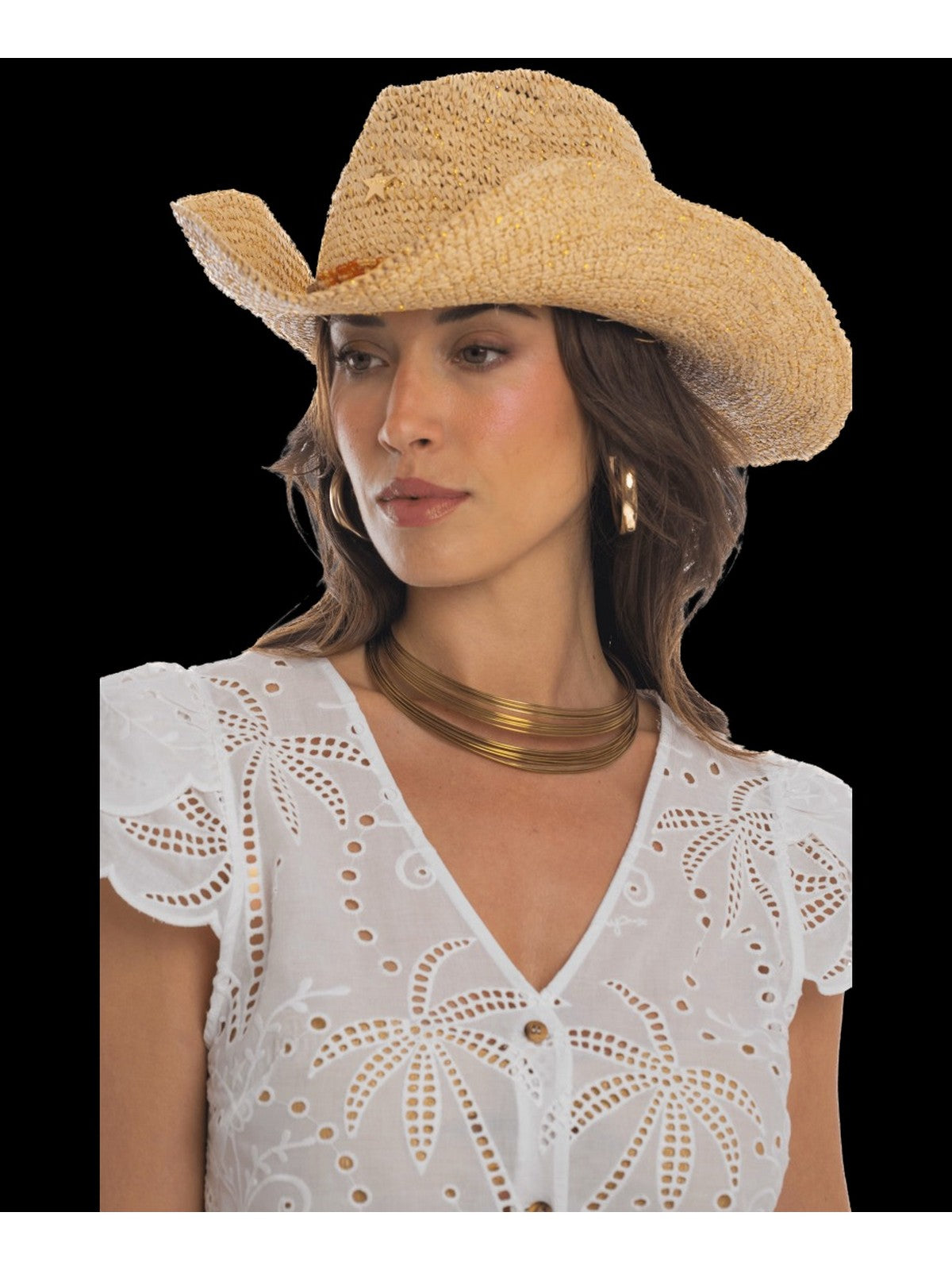 PIN-UP STARS Cappello Donna PG500XCW 002 NATURALE gioboutiqueweb