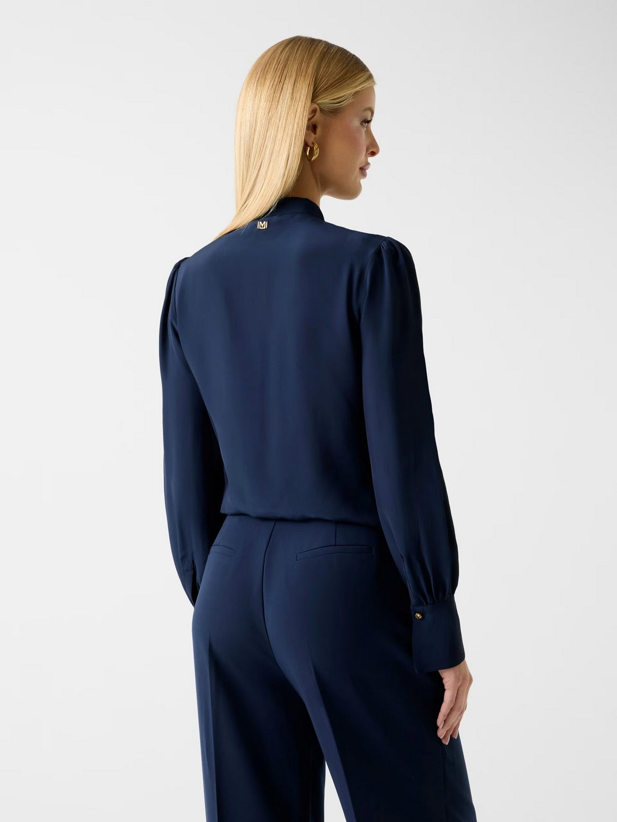 MARCIANO Blusa Donna FAITH LS TIE BLOUSE 6RGH15 7443A G77G SUITING BLUE