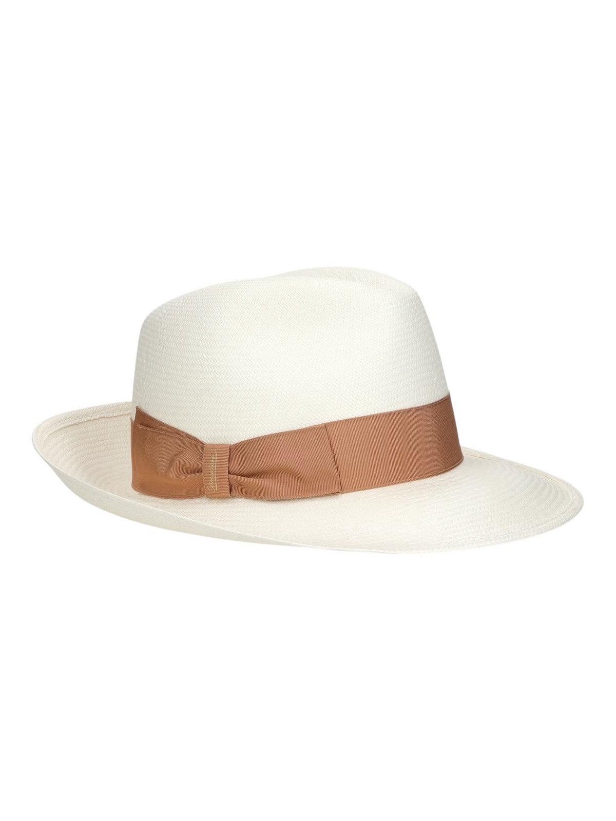 BORSALINO Cappello Donna 2044 01B2 Sbiancato cinta calcedonia gioboutiqueweb
