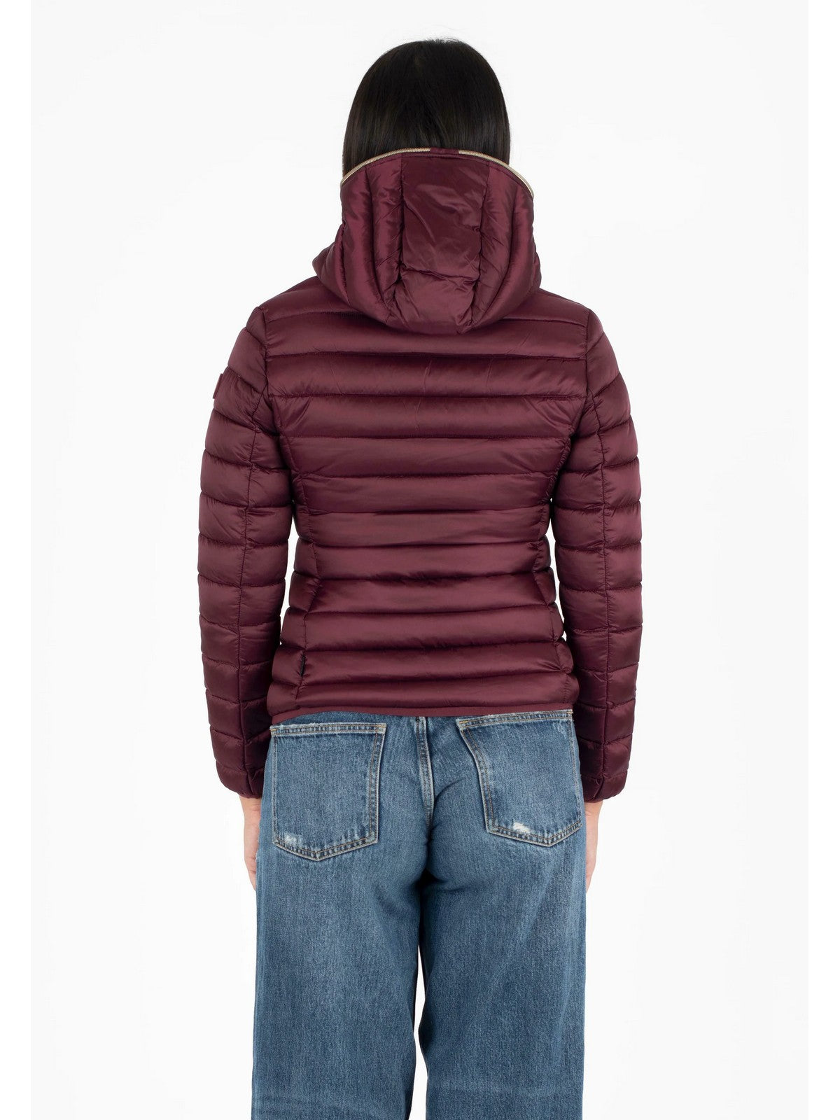 SAVE THE DUCK Piumino Donna Alexis D33620W IRIS21 70011 Wine Red gioboutiqueweb