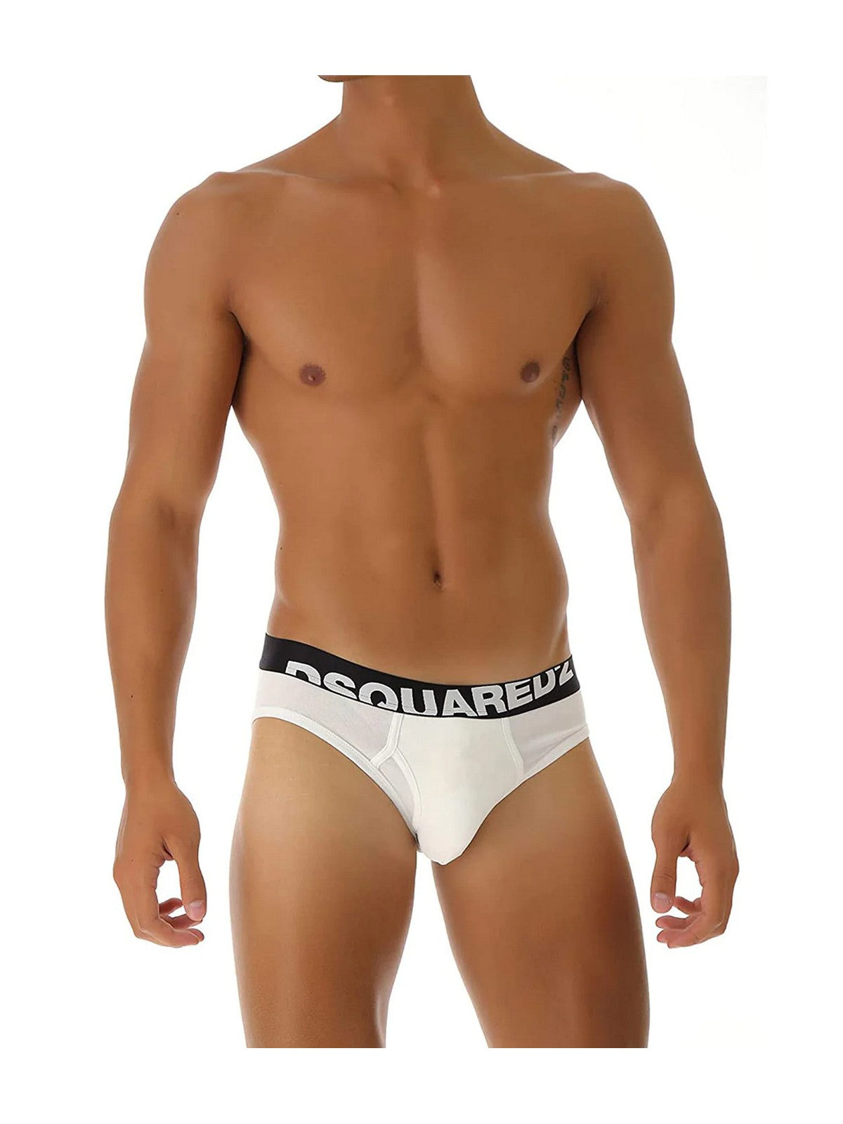 DSQUARED2 Slip Uomo DCX67003 100 Bianco